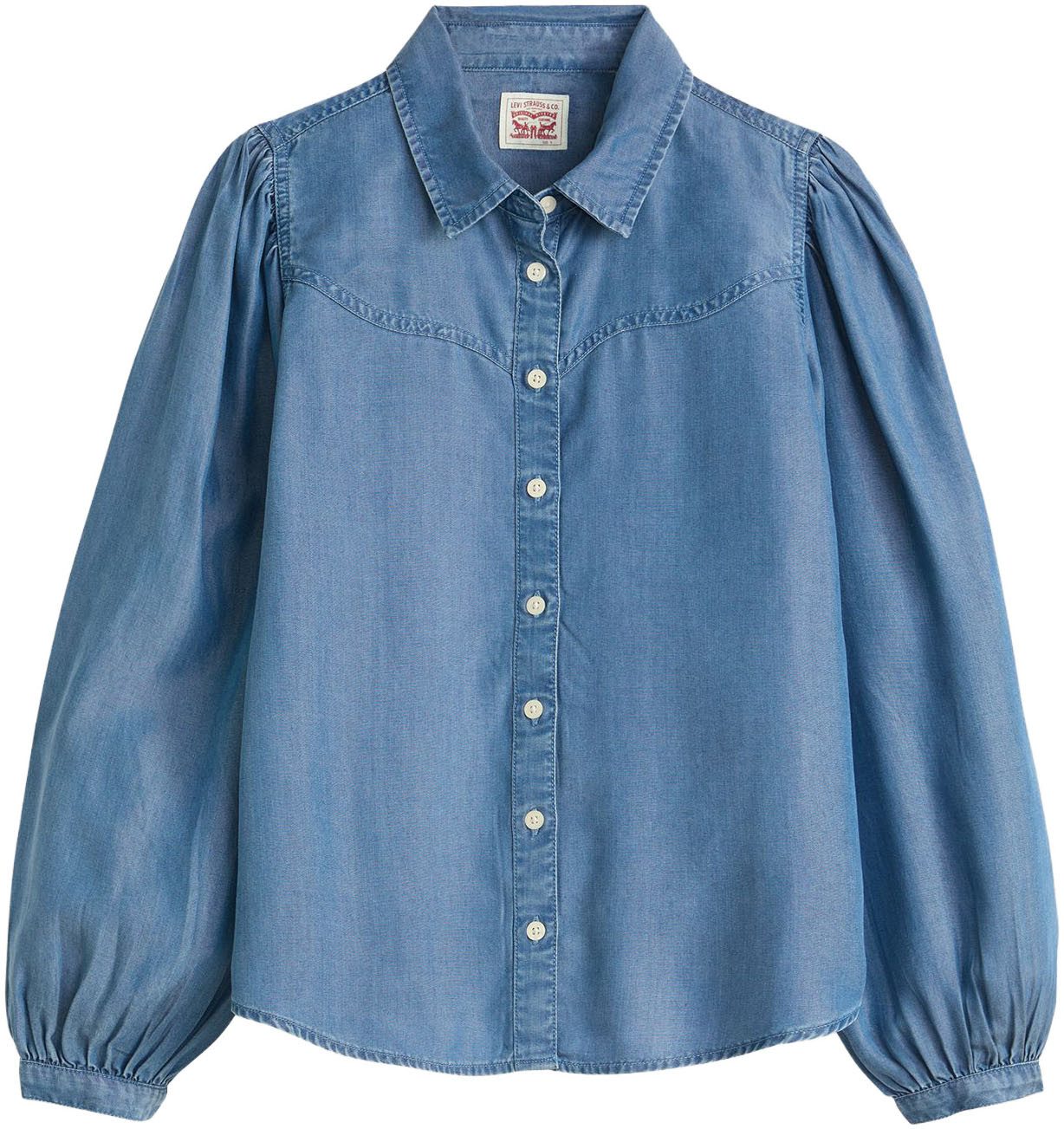 Levi's® Blouse met lange mouwen Met pofmouwen