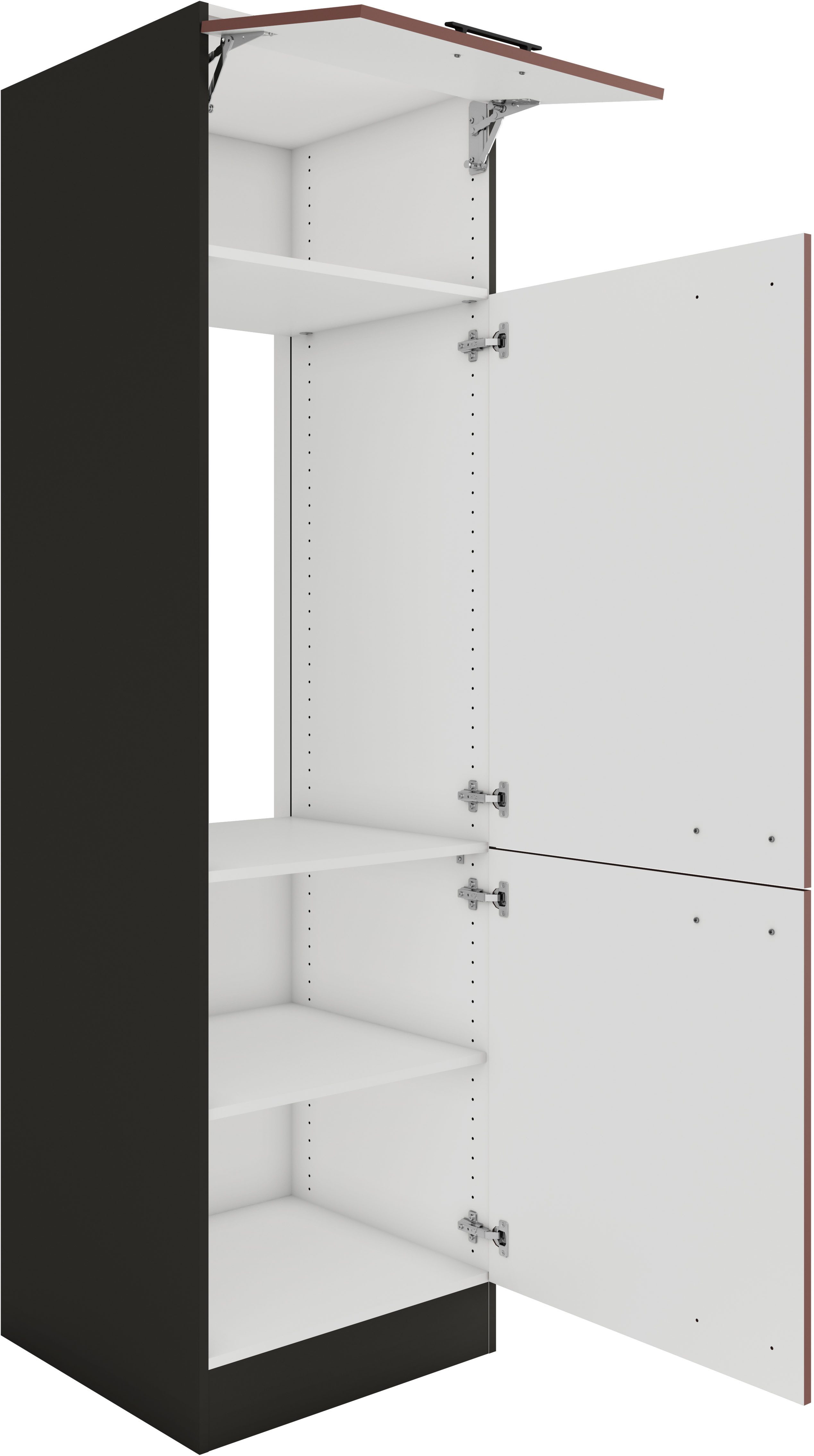 OPTIFIT Koelkastombouw Palma Breedte 60 cm, niche-afmetingen B/D/H 56,7/55,5/88 cm