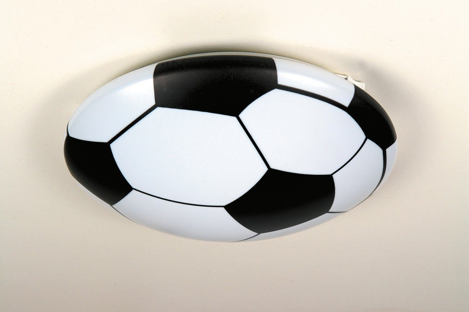 Plafondlamp Voetbal, kunststof