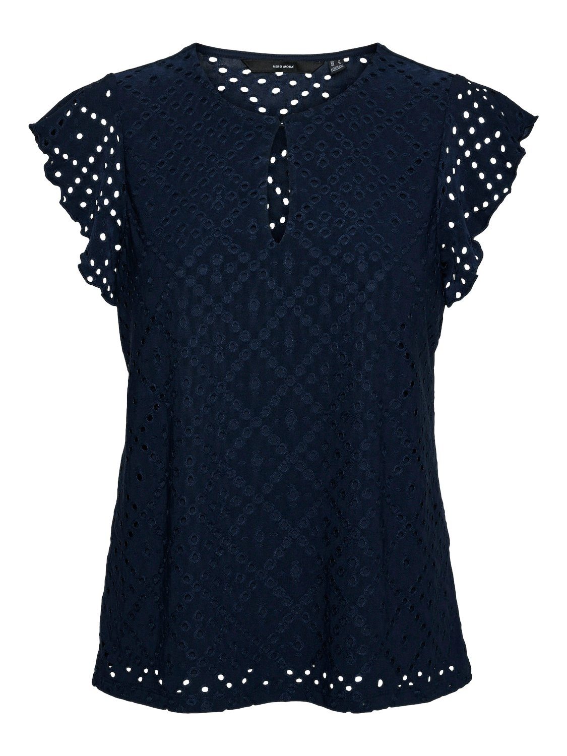 Vero Moda Shirt met korte mouwen VMTASSA SS O-NECK TOP JRS GA