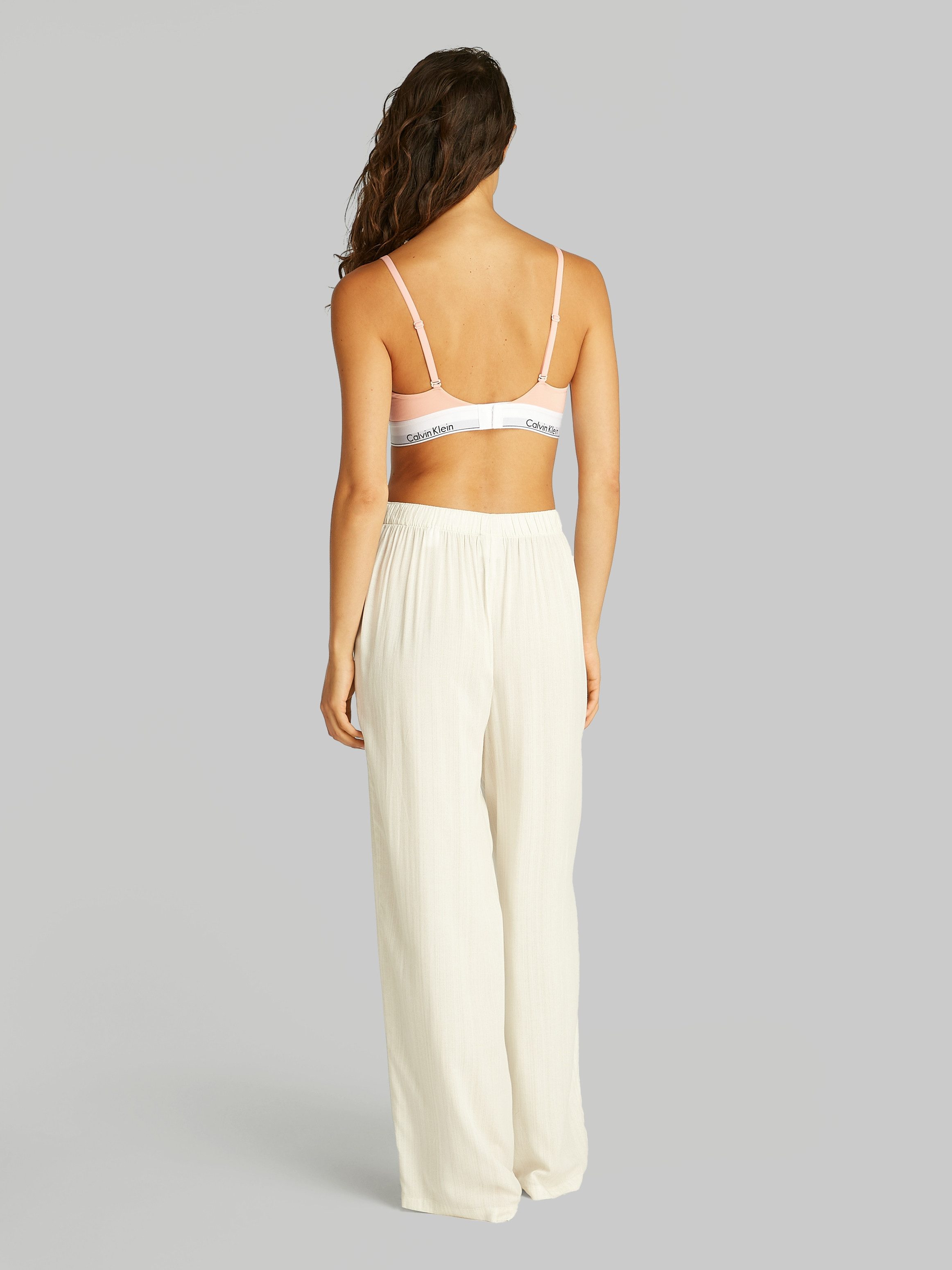 Calvin Klein Triangel-bh LGHT LINED TRIANGLE met ck-logo op de tailleband