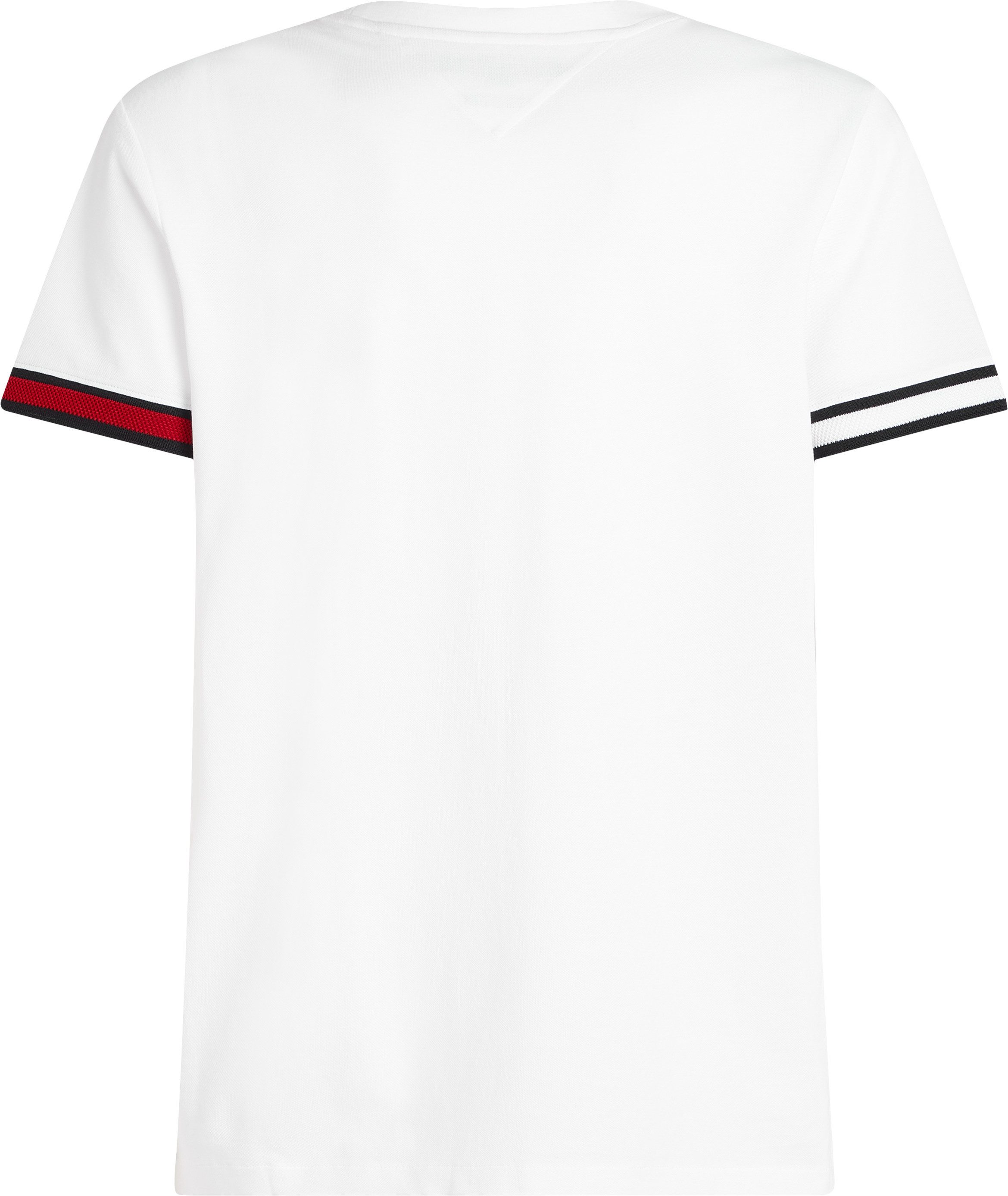 Tommy Hilfiger T-shirt GLOBAL STRIPE FLAG CUFF TEE