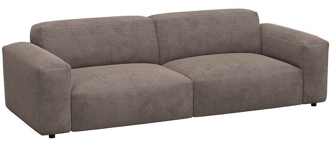 FLEXLUX 3-zitsbank Lucera bank, super comfortabel door hoogwaardige zitopbouw met koudschuim