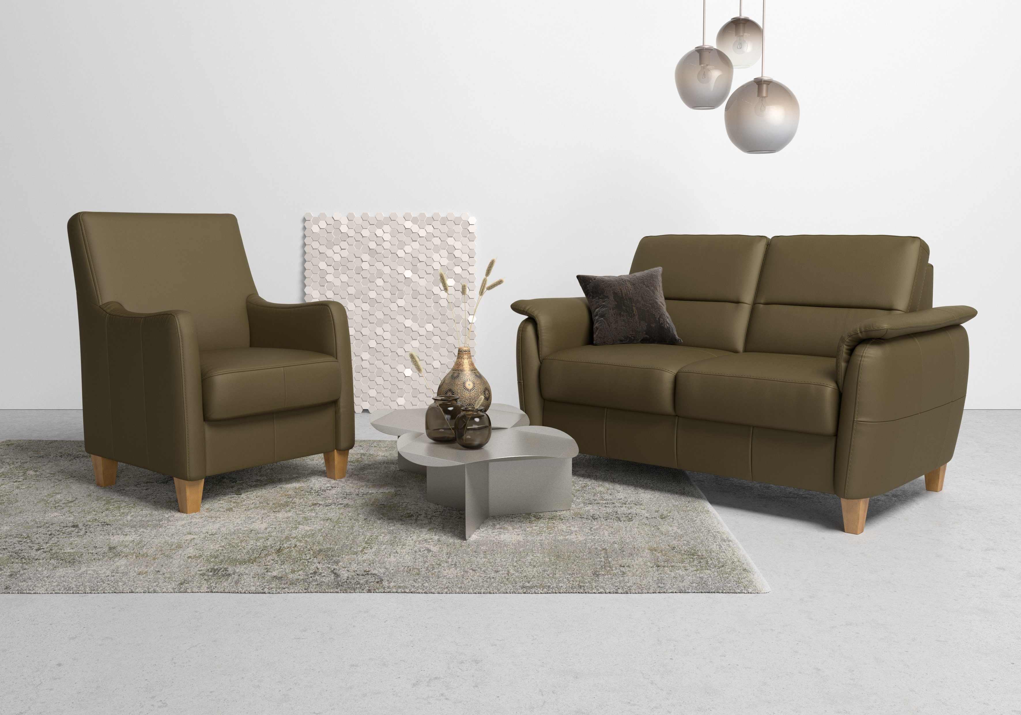 Home affaire Fauteuil Palmera Pocketvering bekleding, passend bij de serie "Palmera"