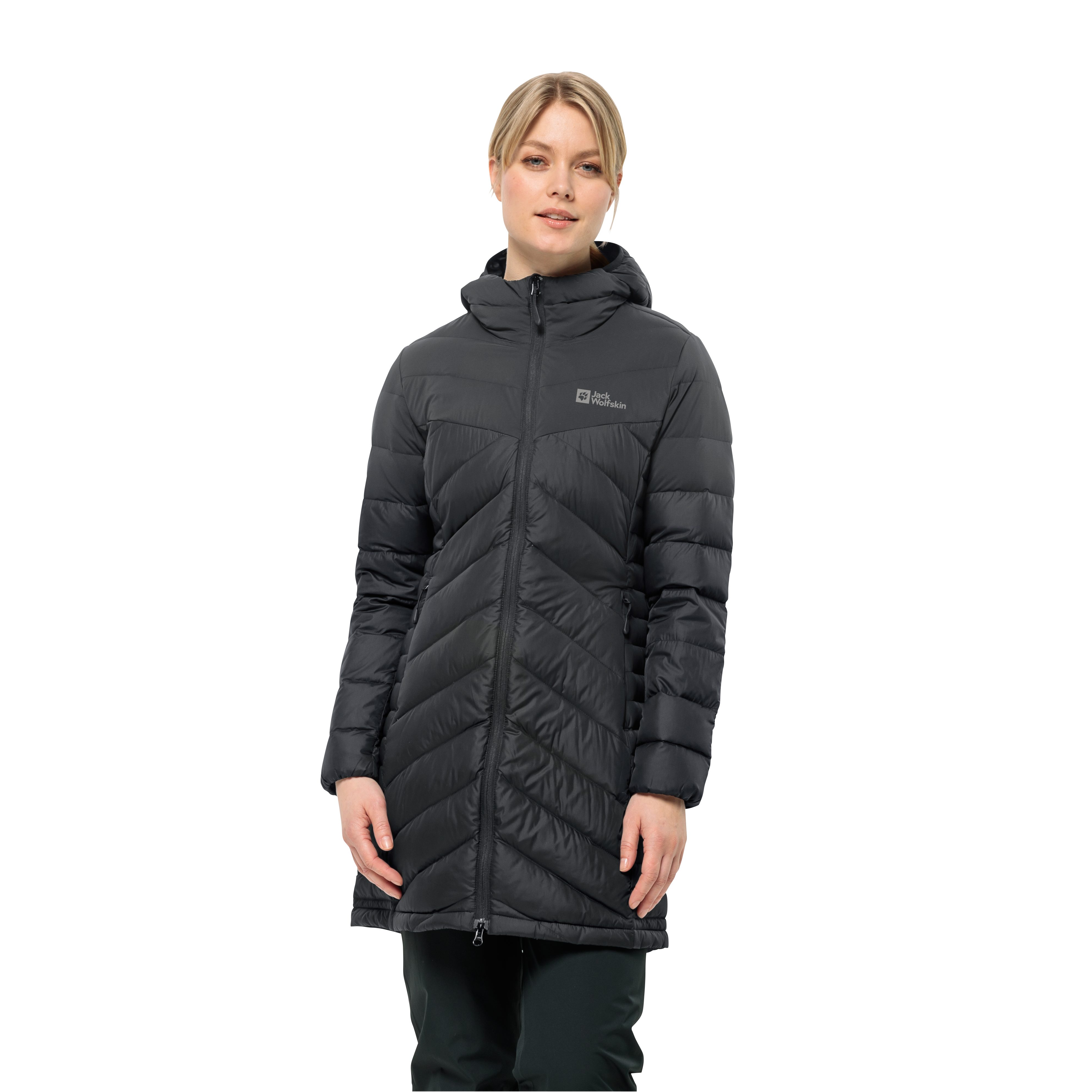 Jack Wolfskin Donsjack TUNDRA DOWN COAT W uit gerecyclede materialen en duurzaam geproduceerde dons