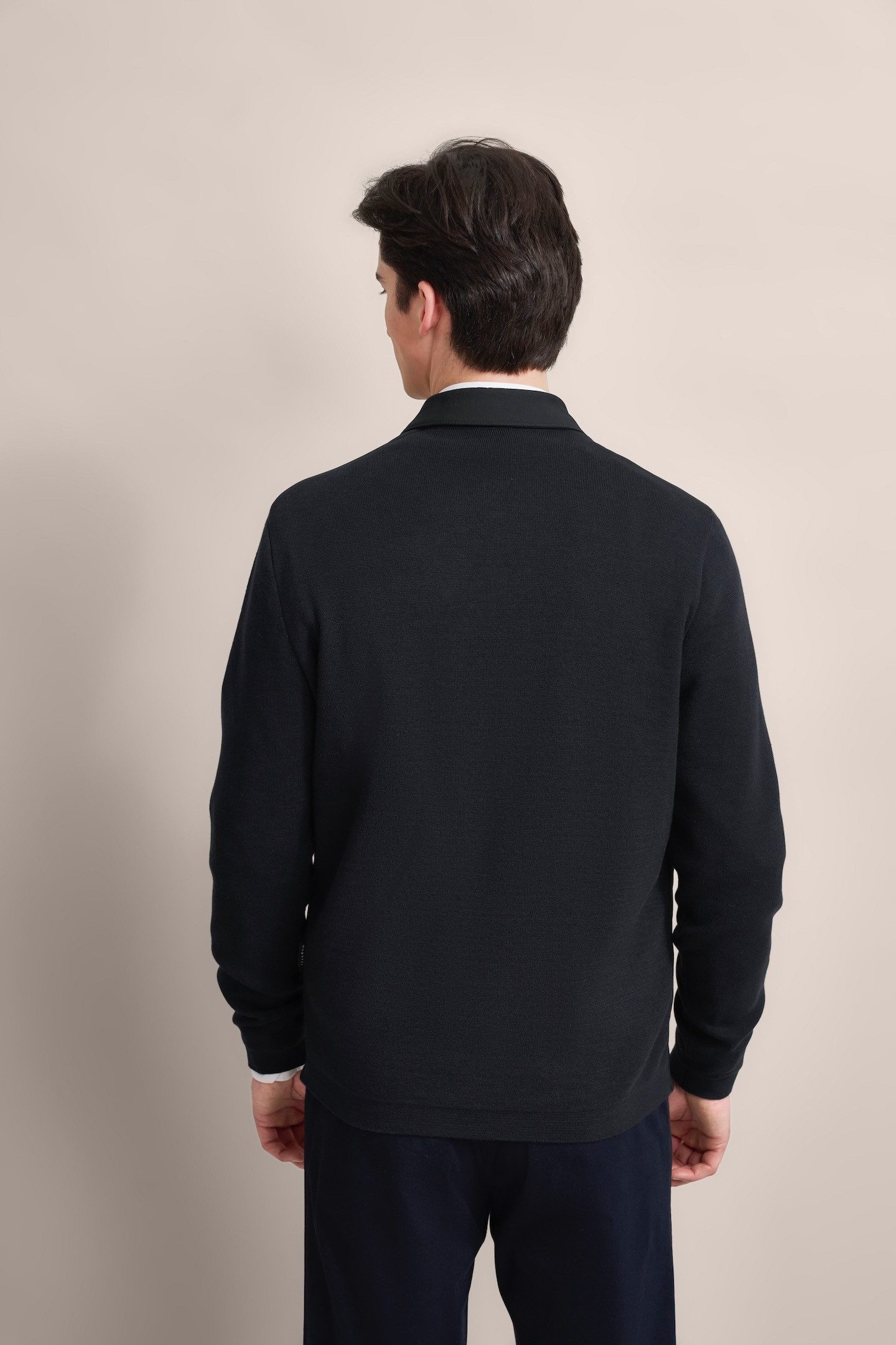 Bugatti Vest met een polokraag