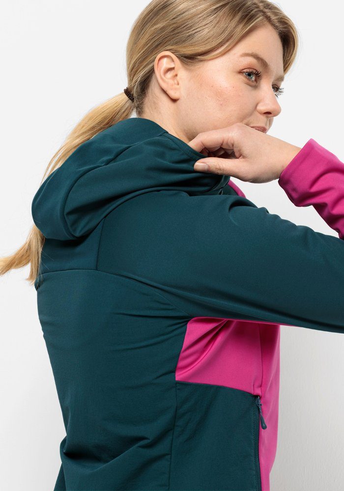 Jack Wolfskin Outdoorjack BRISSTAL HOODY W