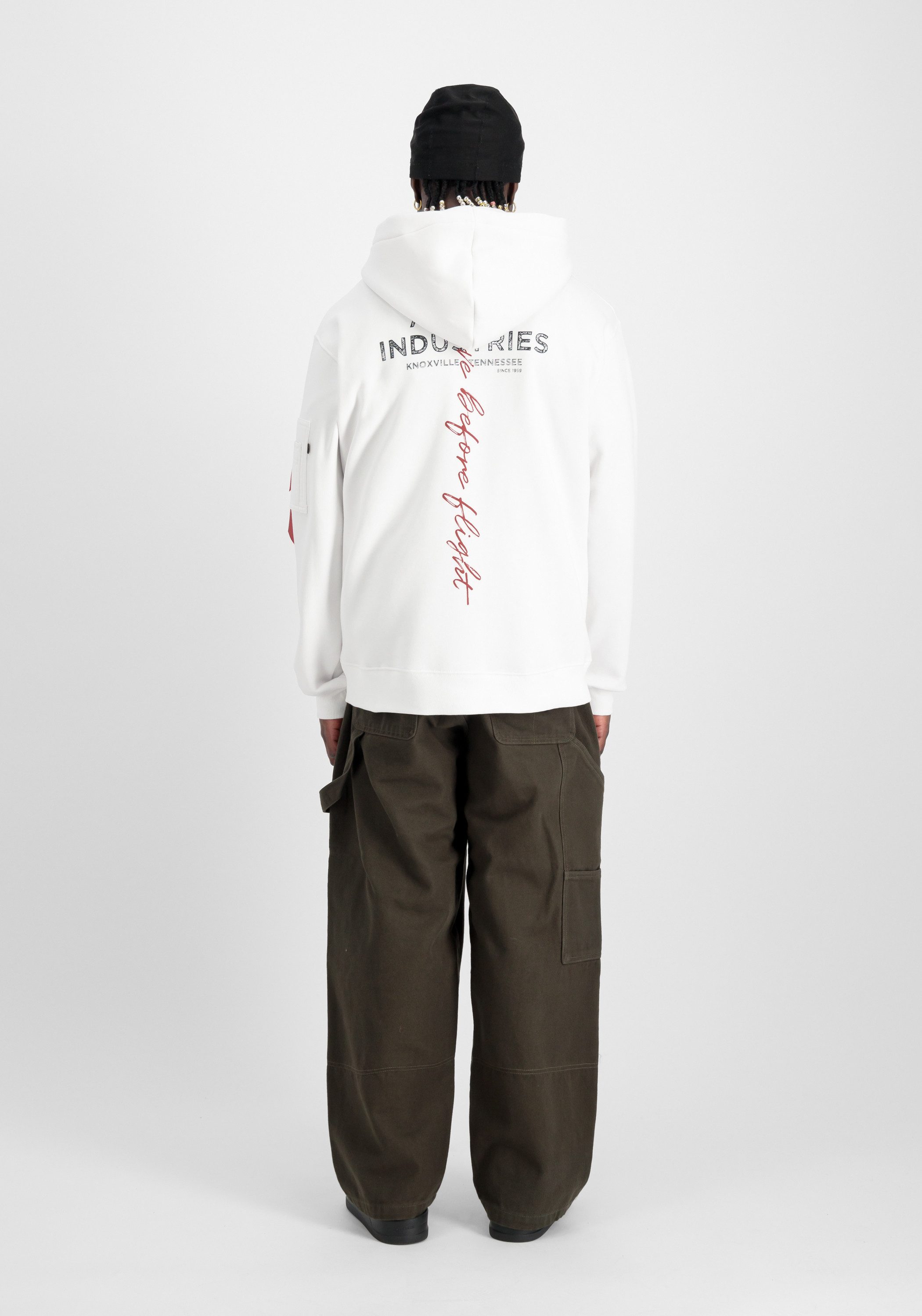Alpha Industries Hoodie Alpha Industries Men - Hoodies Signature Back Print Hoodie