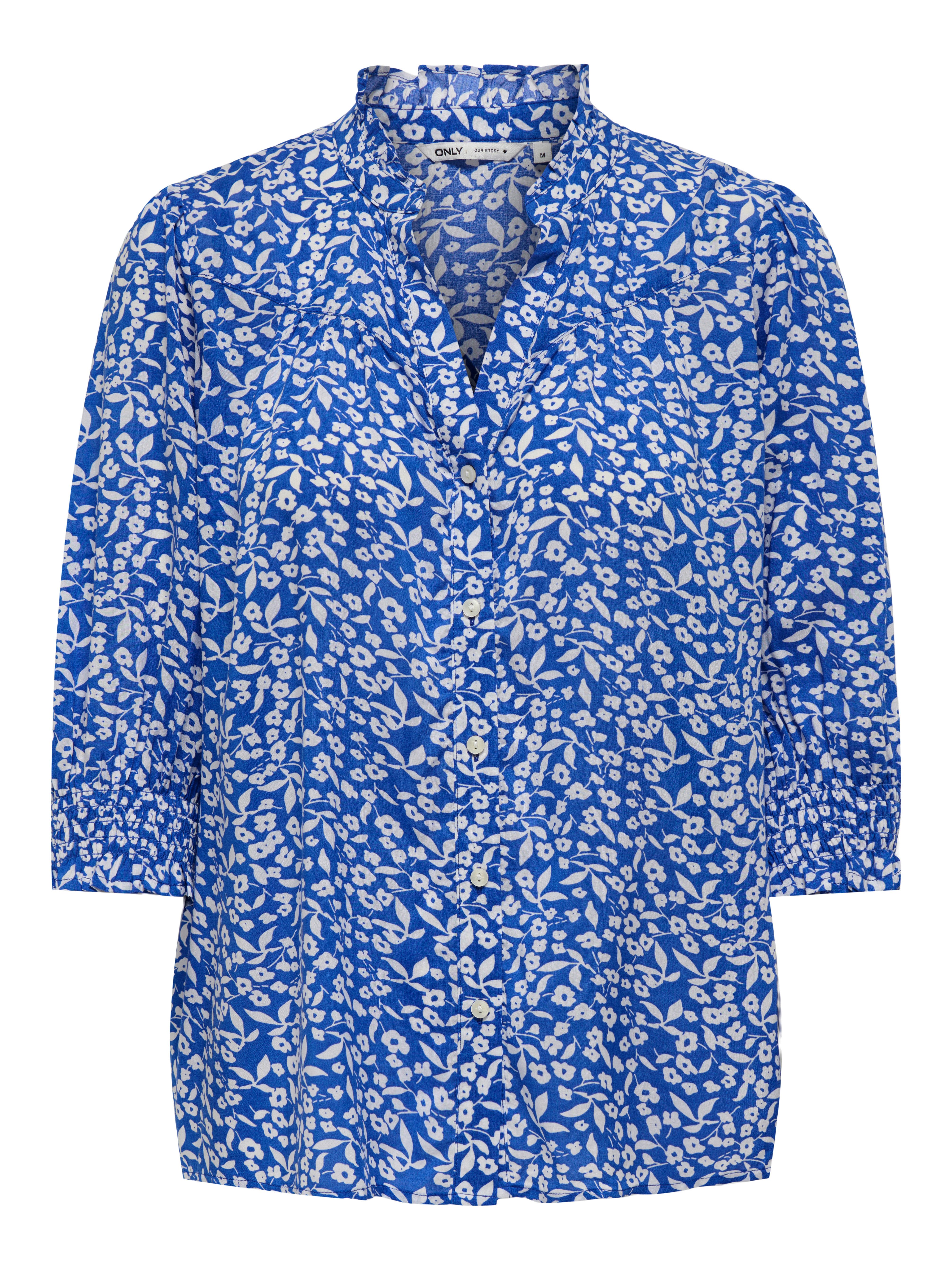 Only Blouse met korte mouwen ONLRAYA 3/4 SHIRT WVN NOOS