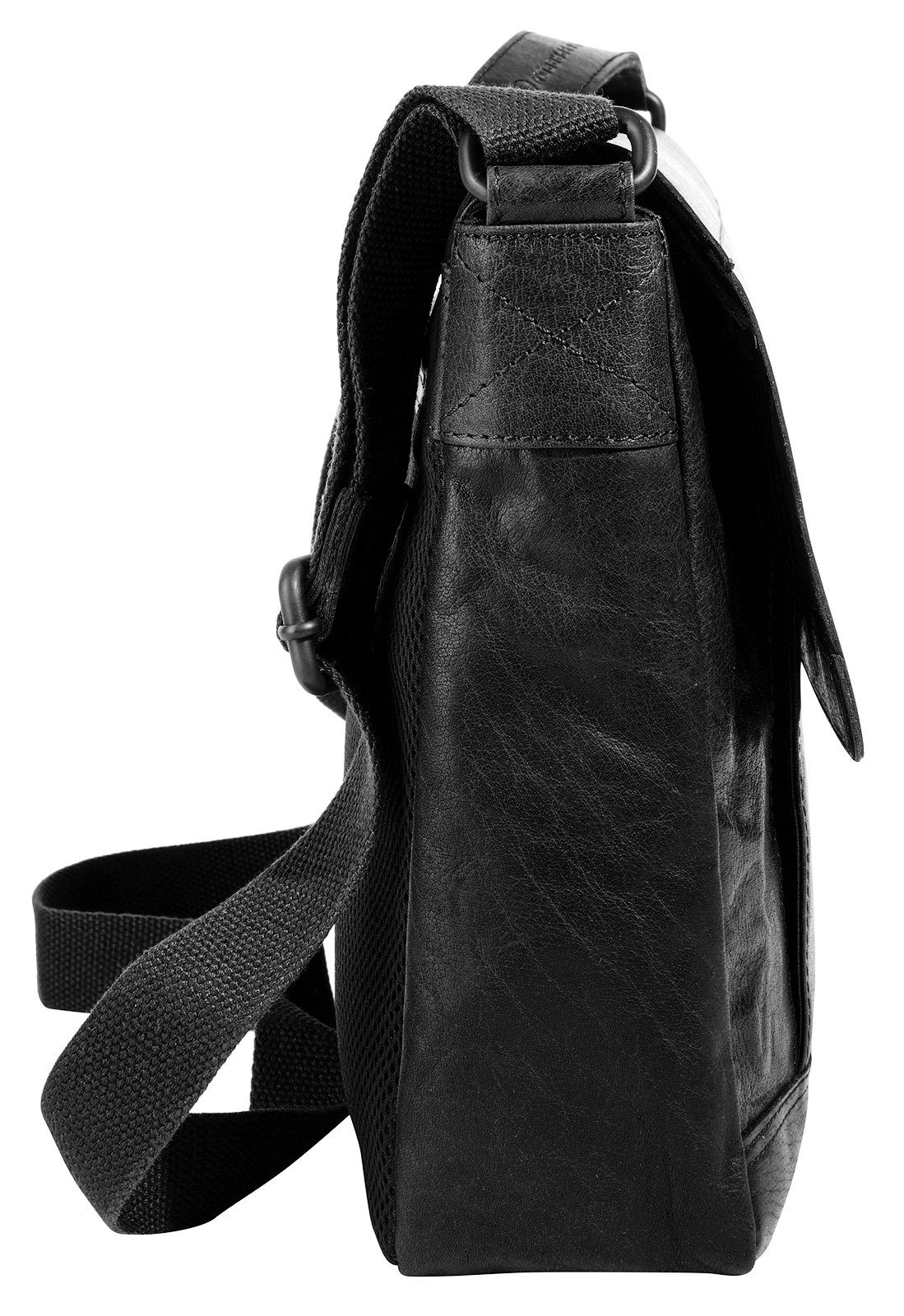 Spikes & Sparrow Messenger Bag echt leder