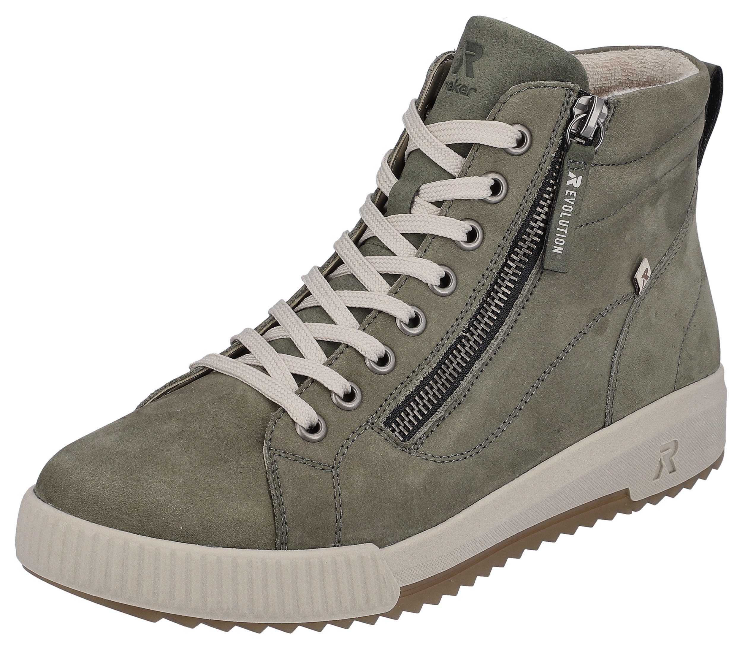 Rieker EVOLUTION Hoge veterschoenen ankle boot, high top sneaker, leisure boots with zipper