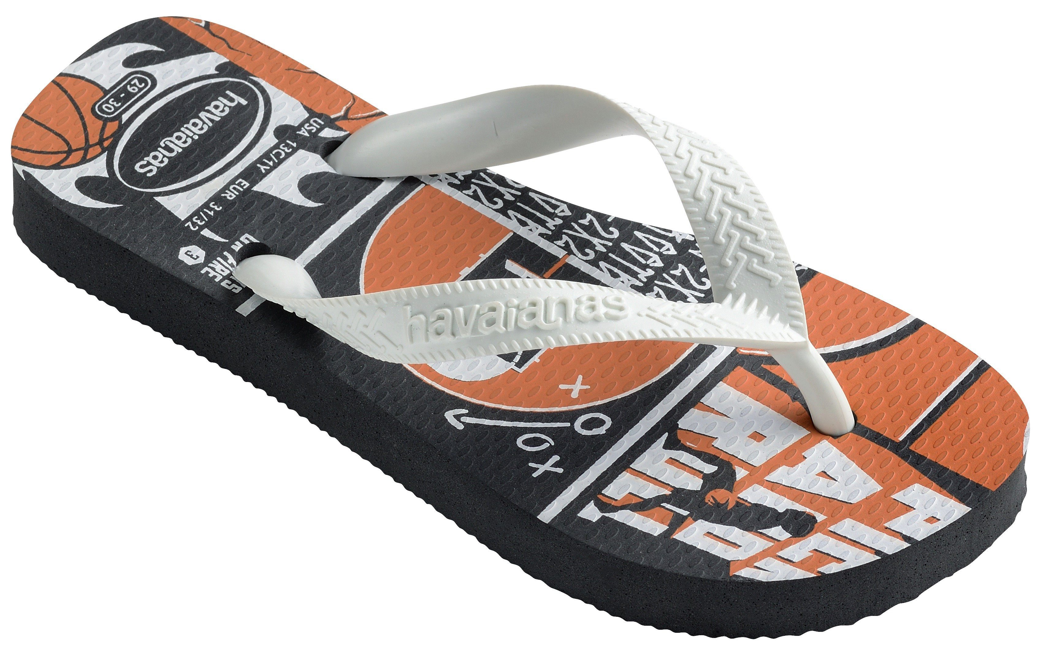 Havaianas Teenslippers KIDS ATLETHIC , zomerschoenen, badschoen, vakantie, met coole sportprint