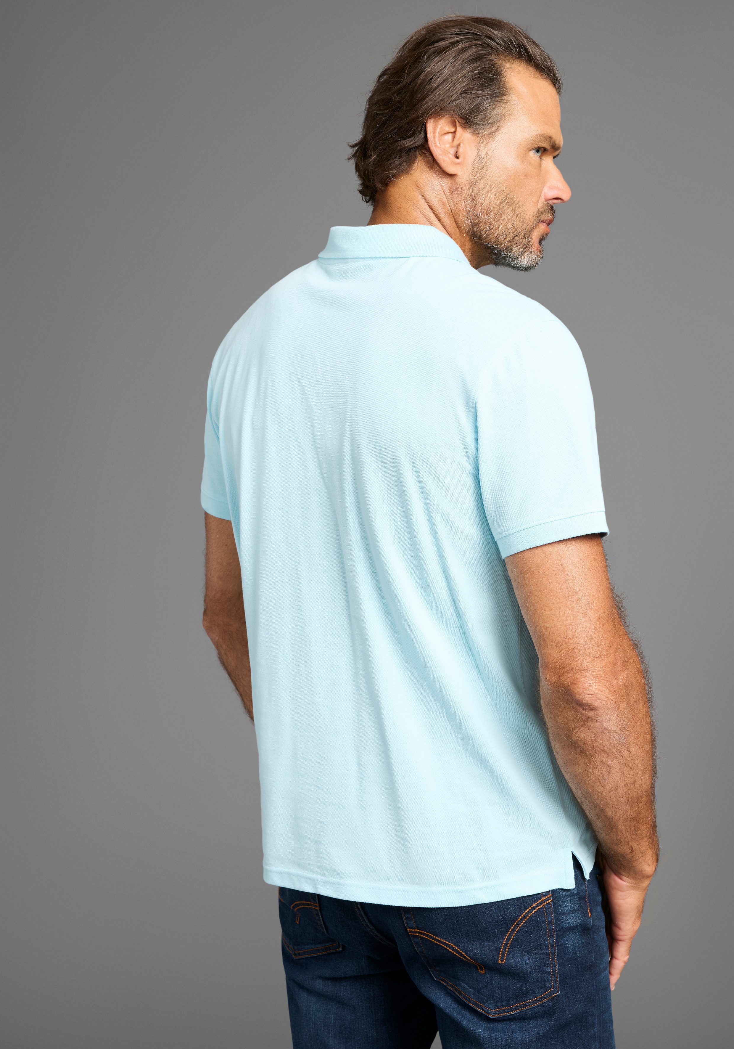 Man's World Poloshirt in geweldige kleurencombinaties (2 stuks)