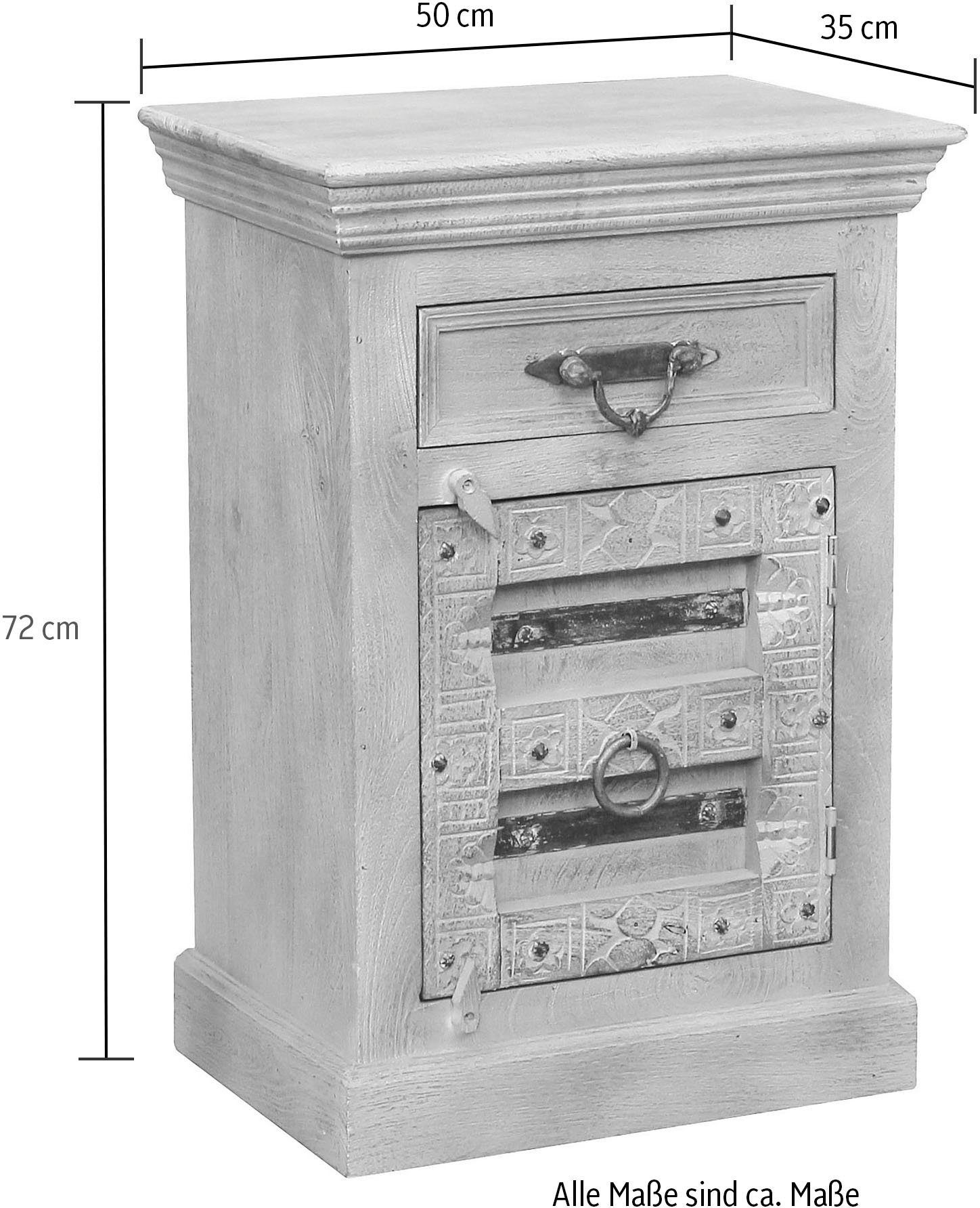 SIT Kast Daipur met luxueus houtsnijwerk