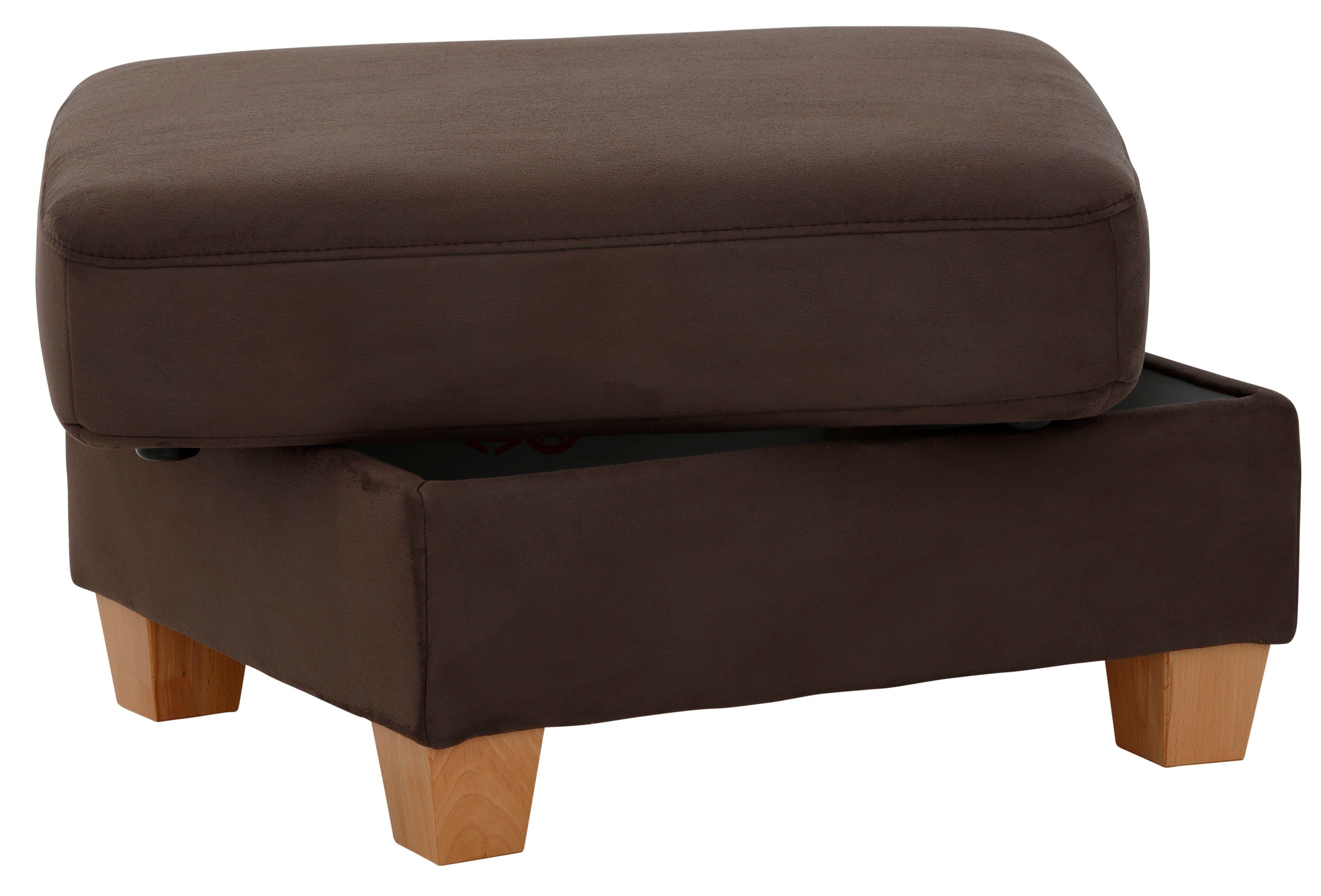 Home affaire Hocker Dalia met bergruimte, binnenveringsinterieur passend bij de "dalia"-serie