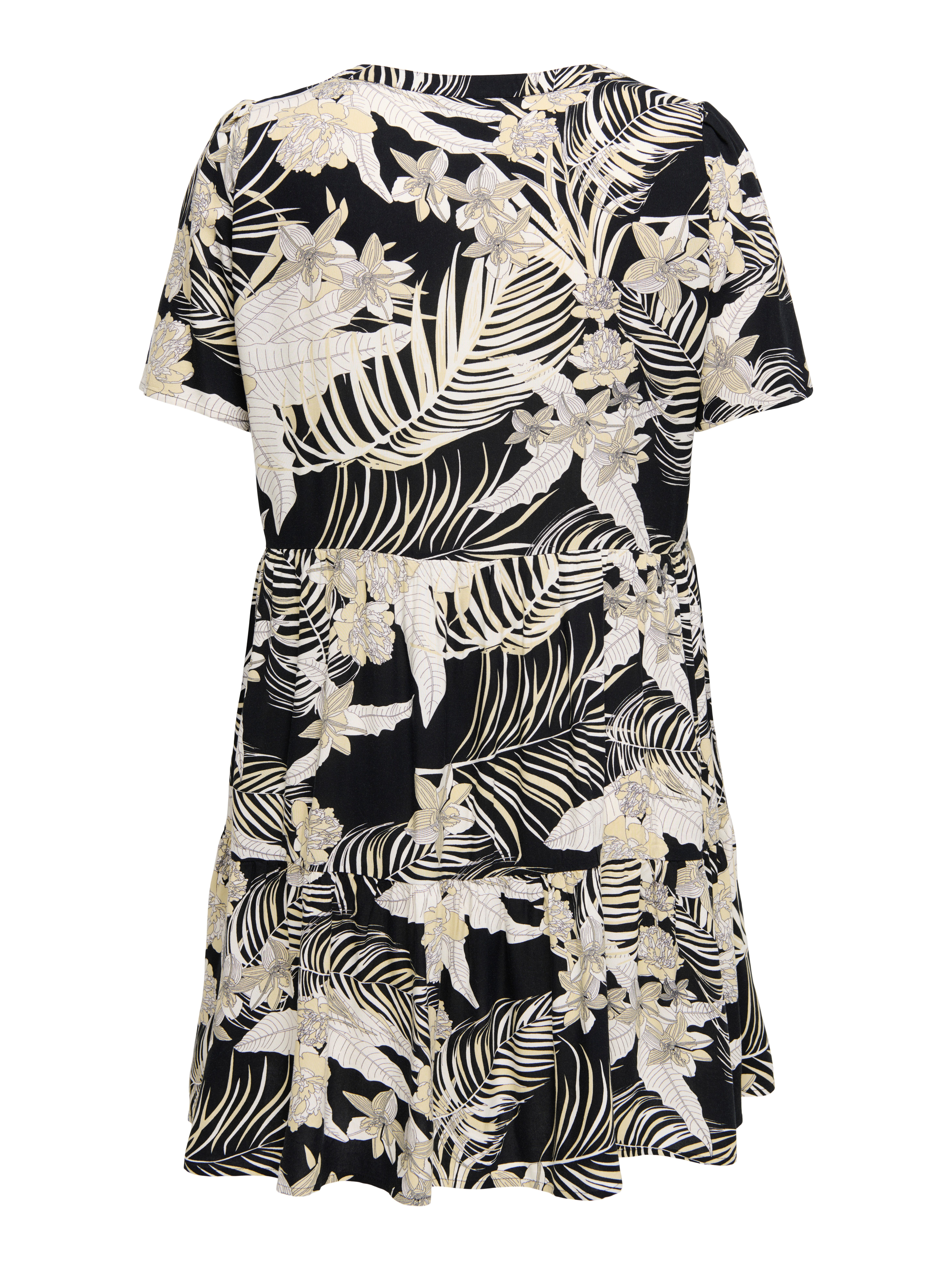 ONLY CARMAKOMA Mini-jurk CARZALLY LIFE S/S THEA TUNIC DRESS NOOS
