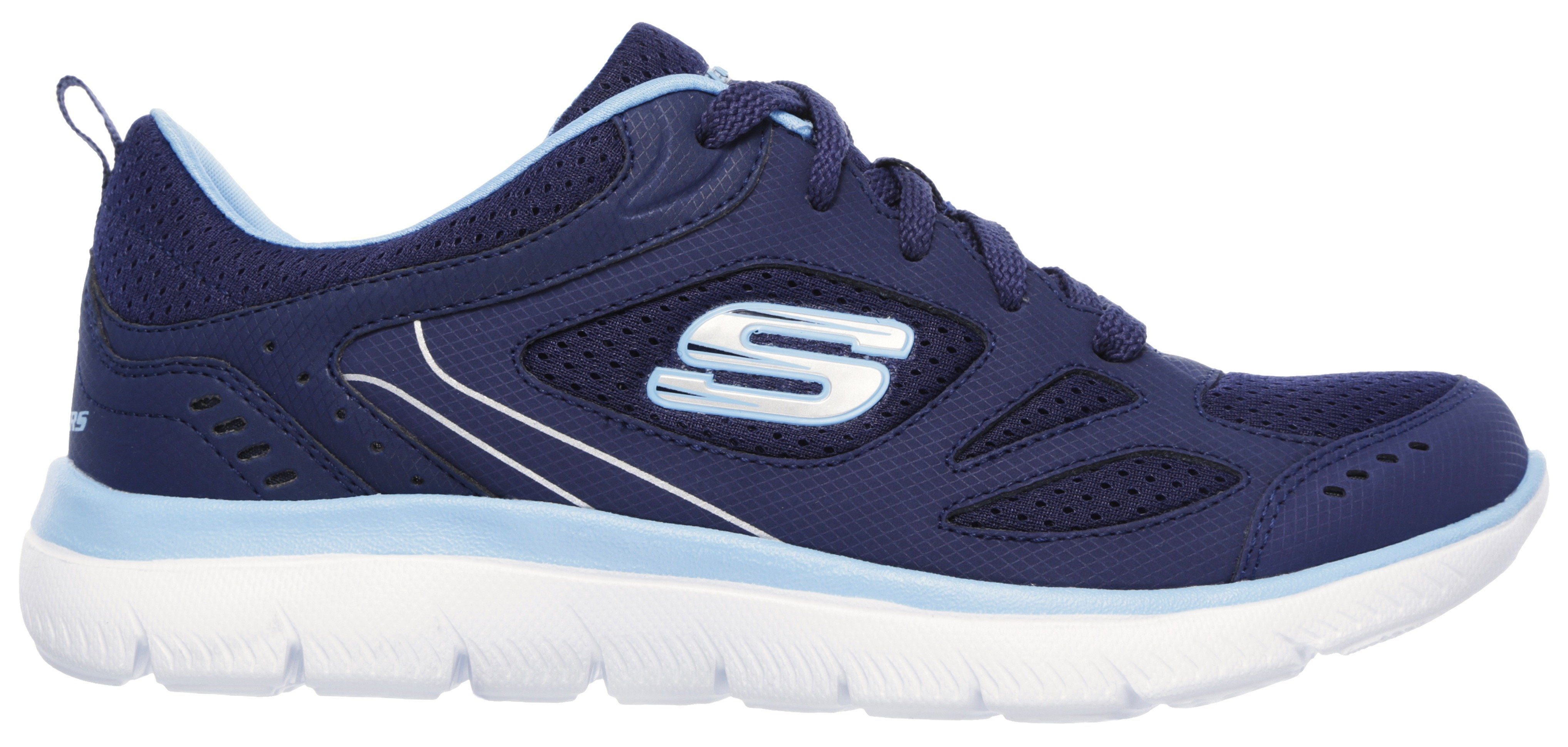 Skechers Sneakers SUMMITS-SUITED Vrijetijdsschoen, trainingsschoen, veterschoen met zachte padding