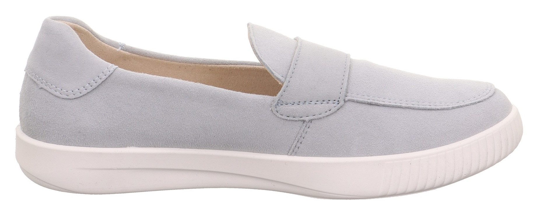 Legero Instappers Silence , vrijetijdsschoen, slip-on sneaker met comfortabel verwisselbaar voetbed