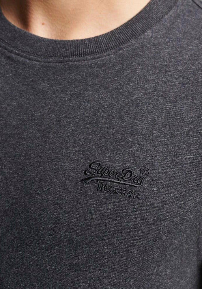 Superdry Shirt met ronde hals ESSENTIAL LOGO EMB TEE