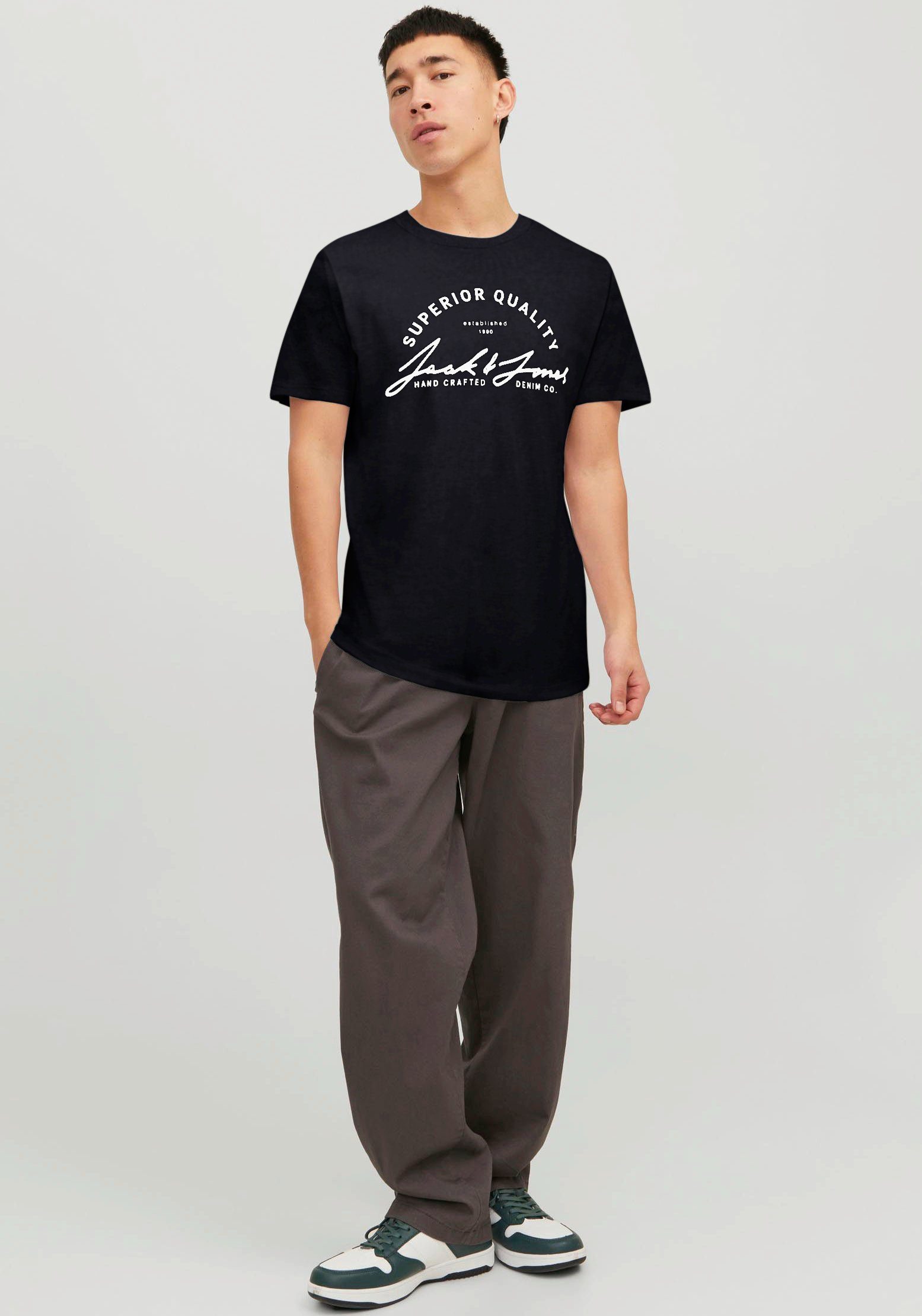Jack & Jones Shirt met ronde hals JJACE TEE SS CREW NECK