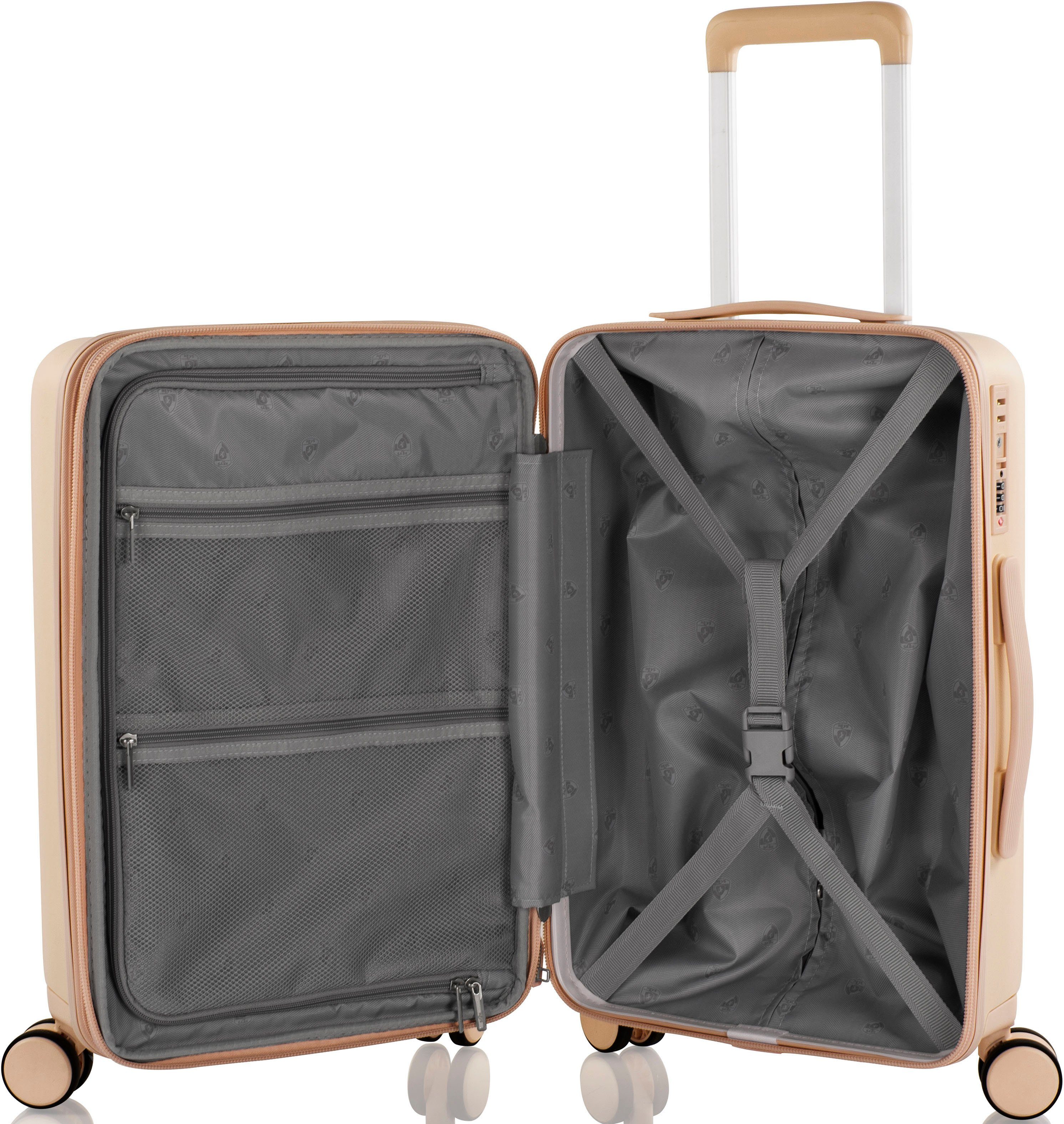 Heys Hardshell-trolley Pastel, in verschillende kleuren en maten Heys x Joachim Llambi handbagage-koffer TSA-slot volumevergroting