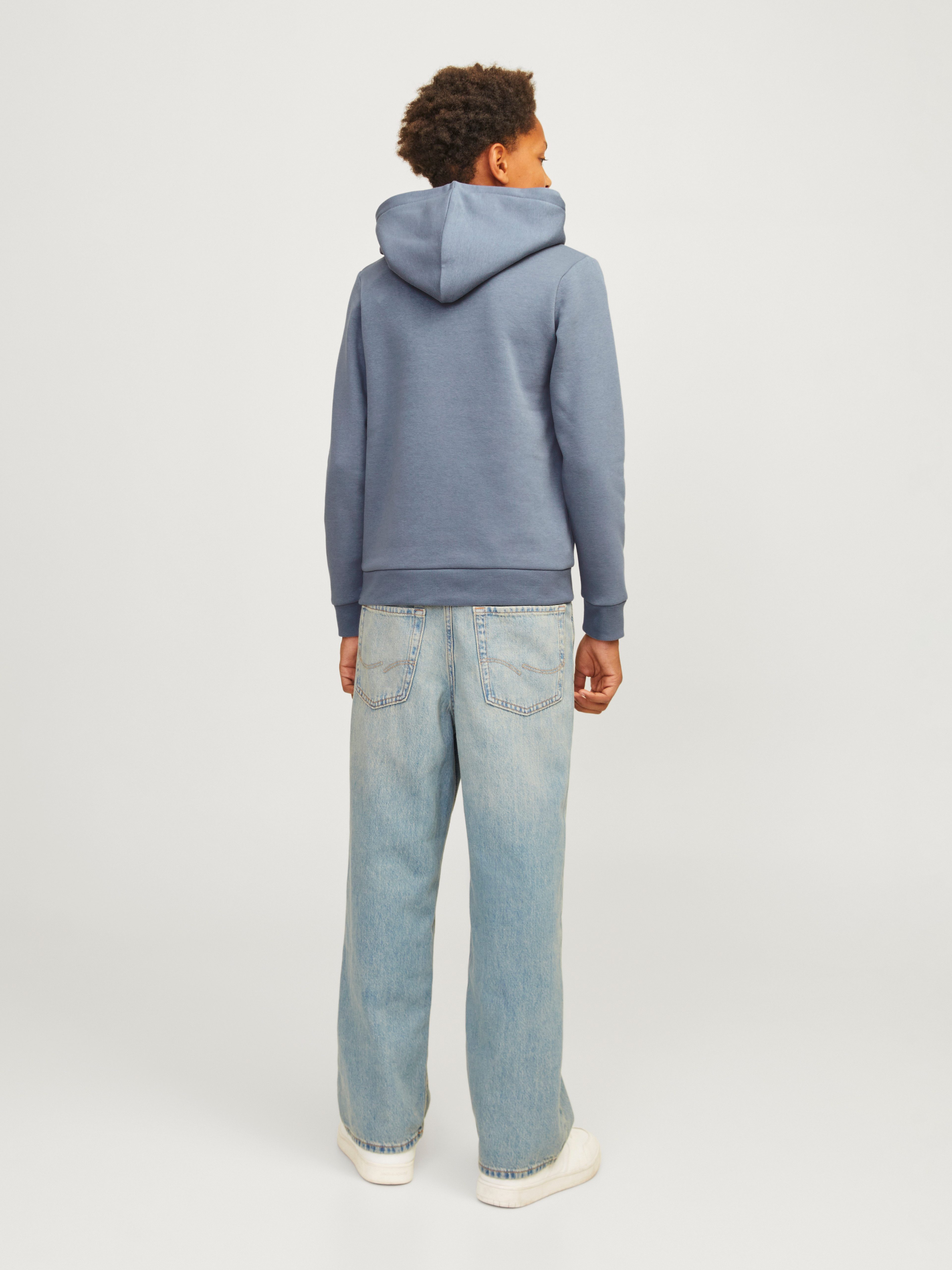 Jack & Jones Junior Hoodie JCORAY BRANDING SWEAT HOOD FST JNR