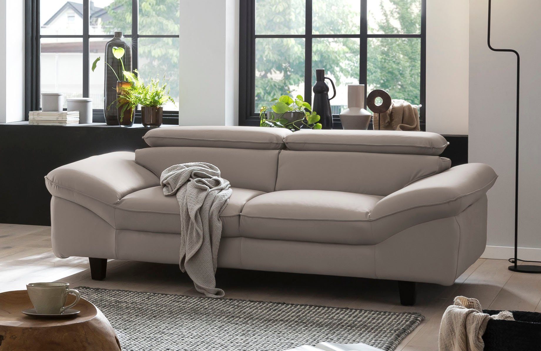 Home affaire 3-zitsbank Piloot Big-sofa met verstelbare rugleuning