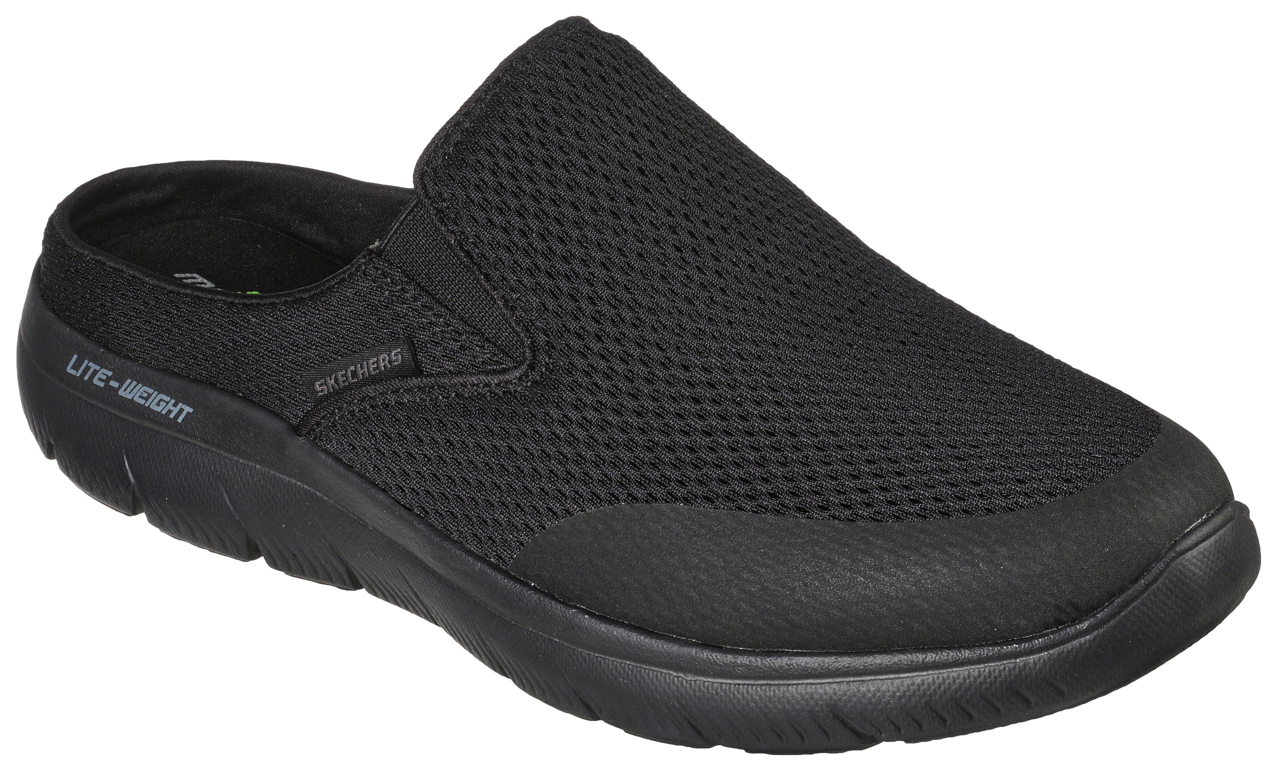 Skechers Clogs Summits zomerschoen, slippers, vakantie, in sportieve look heren clogs maat 41 EU zwart