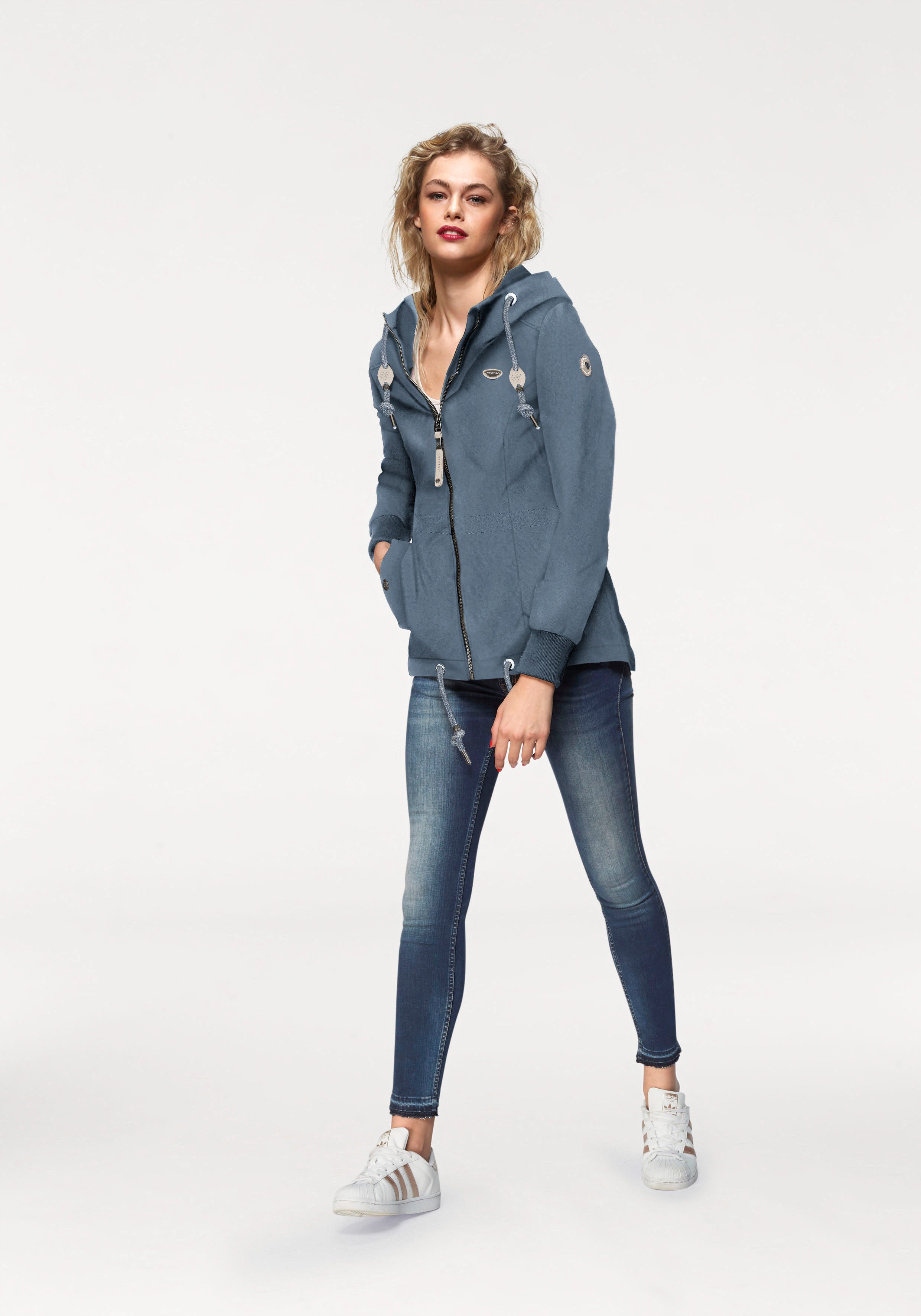 Ragwear Outdoorjack DANKA Urban streetwear- overgangsstijl met capuchon
