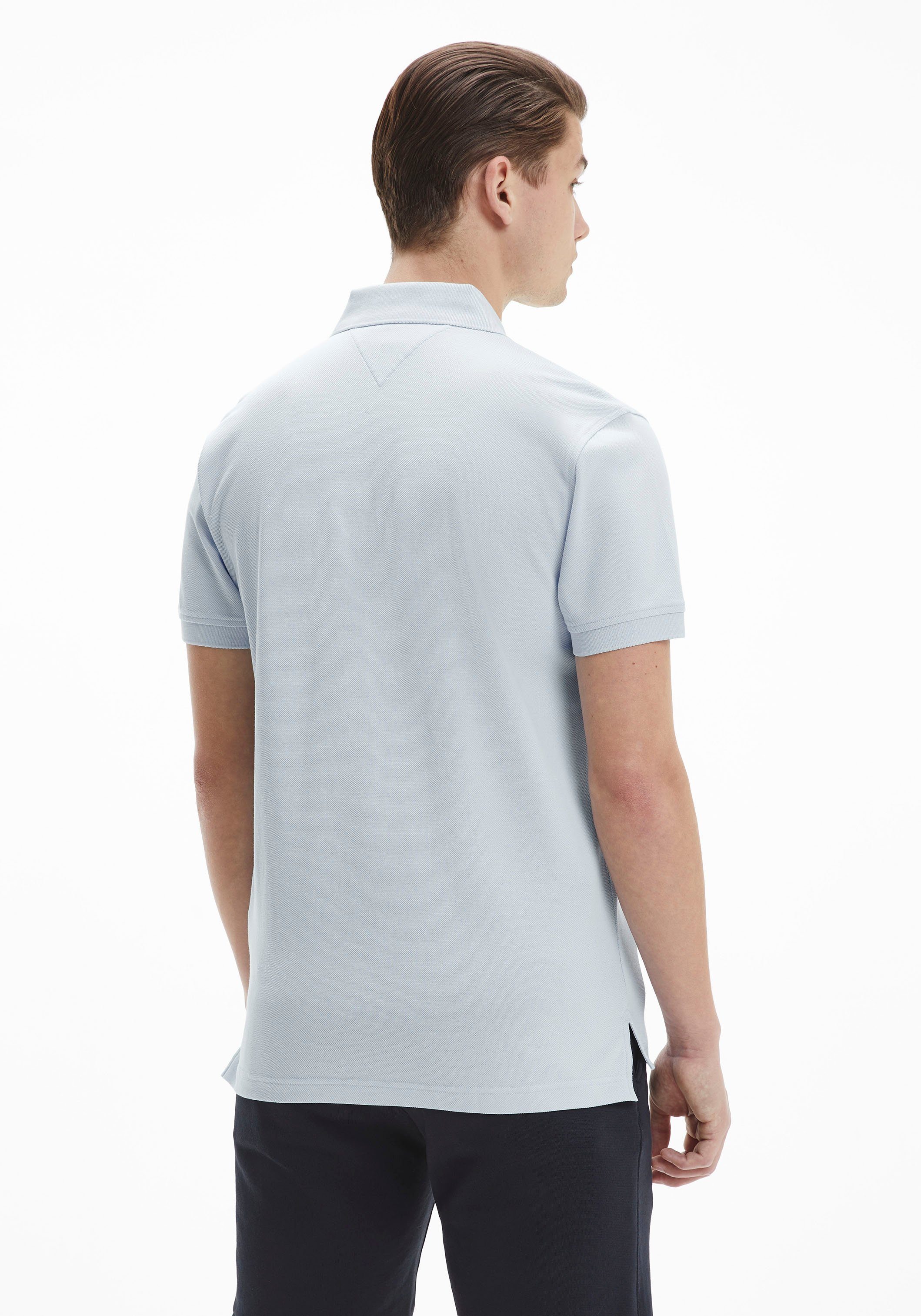 Tommy Hilfiger Poloshirt 1985 REGULAR POLO met contraststrepen en knoopsluiting