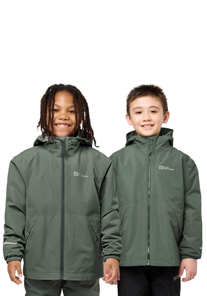 Jack Wolfskin Functioneel 3-in-1-jack ICELAND 3IN1 JACKET K Veelzijdige winterjack 3-in-1 voor elke dag en elke activiteit