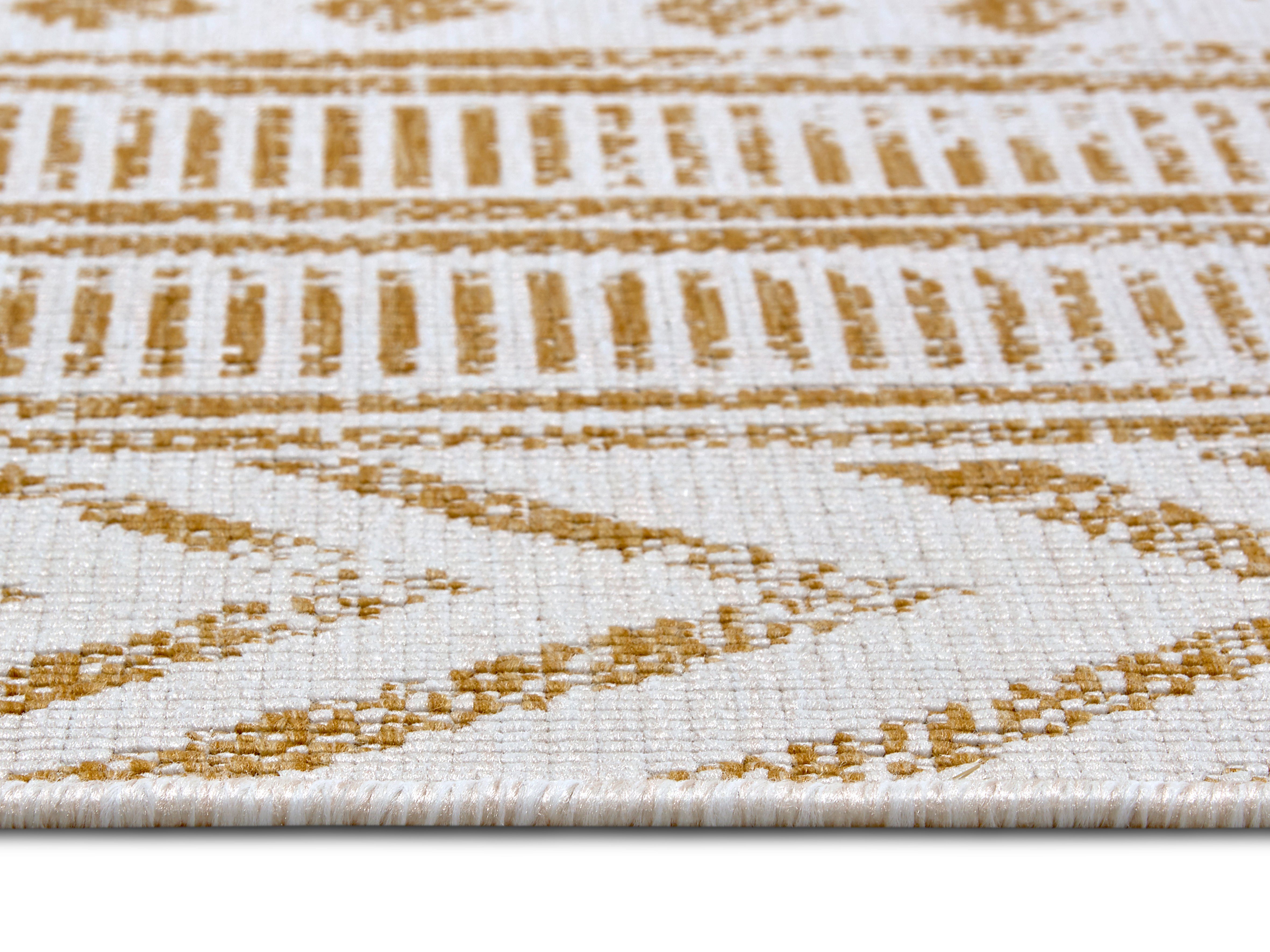 NORTHRUGS Vloerkleed BIRI tweezijdig te gebruiken kleed Binnen- en buitengebruik, weerbestendig, balkon, loper, woonkamer, waterbestendig, boho