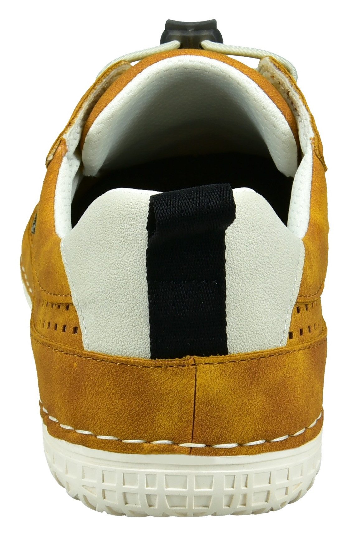 Bugatti Slip-on sneakers , vrijetijdsschoen, lage schoen, slipper met gaatjespatroon