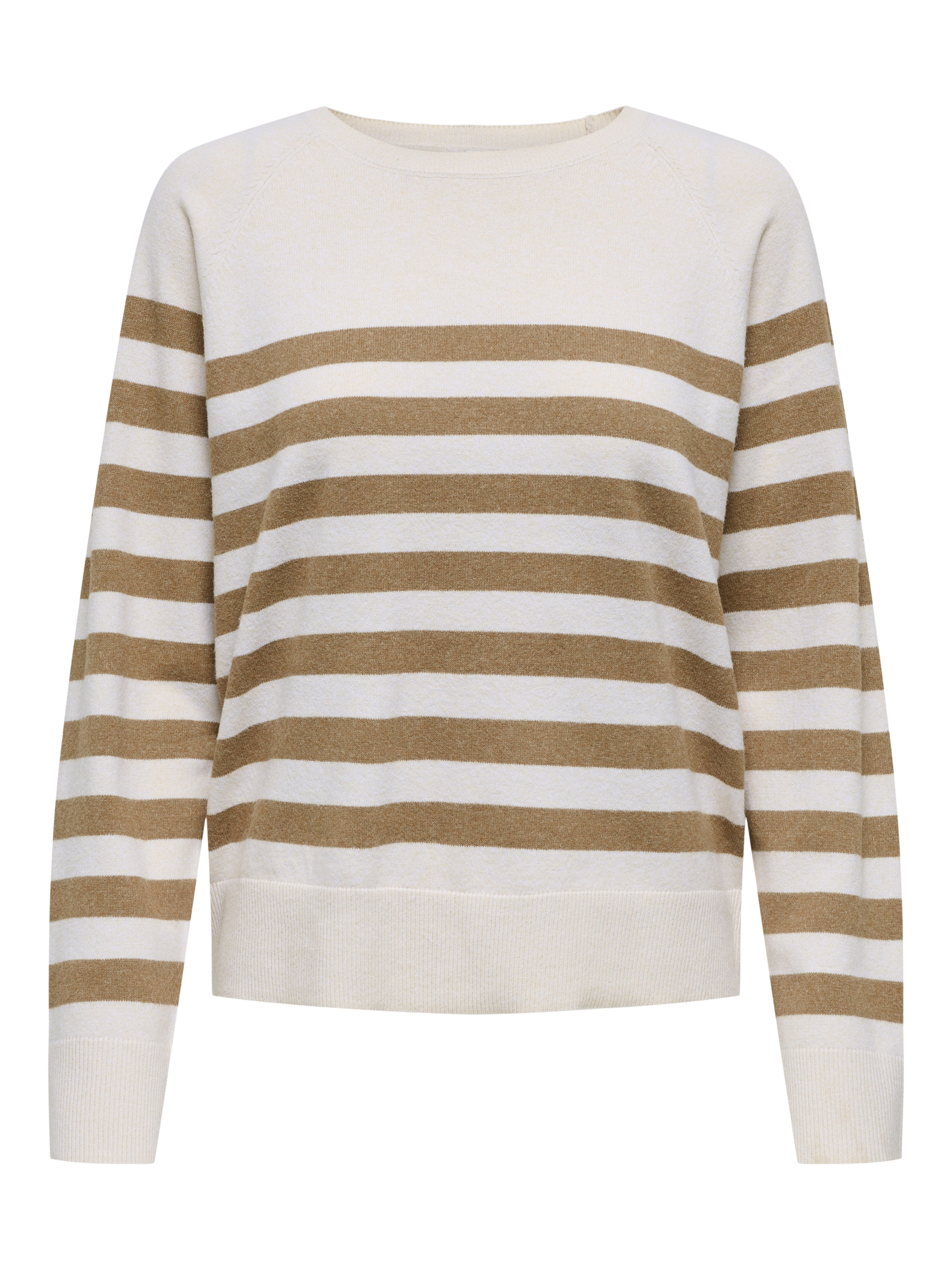 Only Trui met ronde hals ONLAMA LIFE LS RAGLAN O-NECK CC KNT