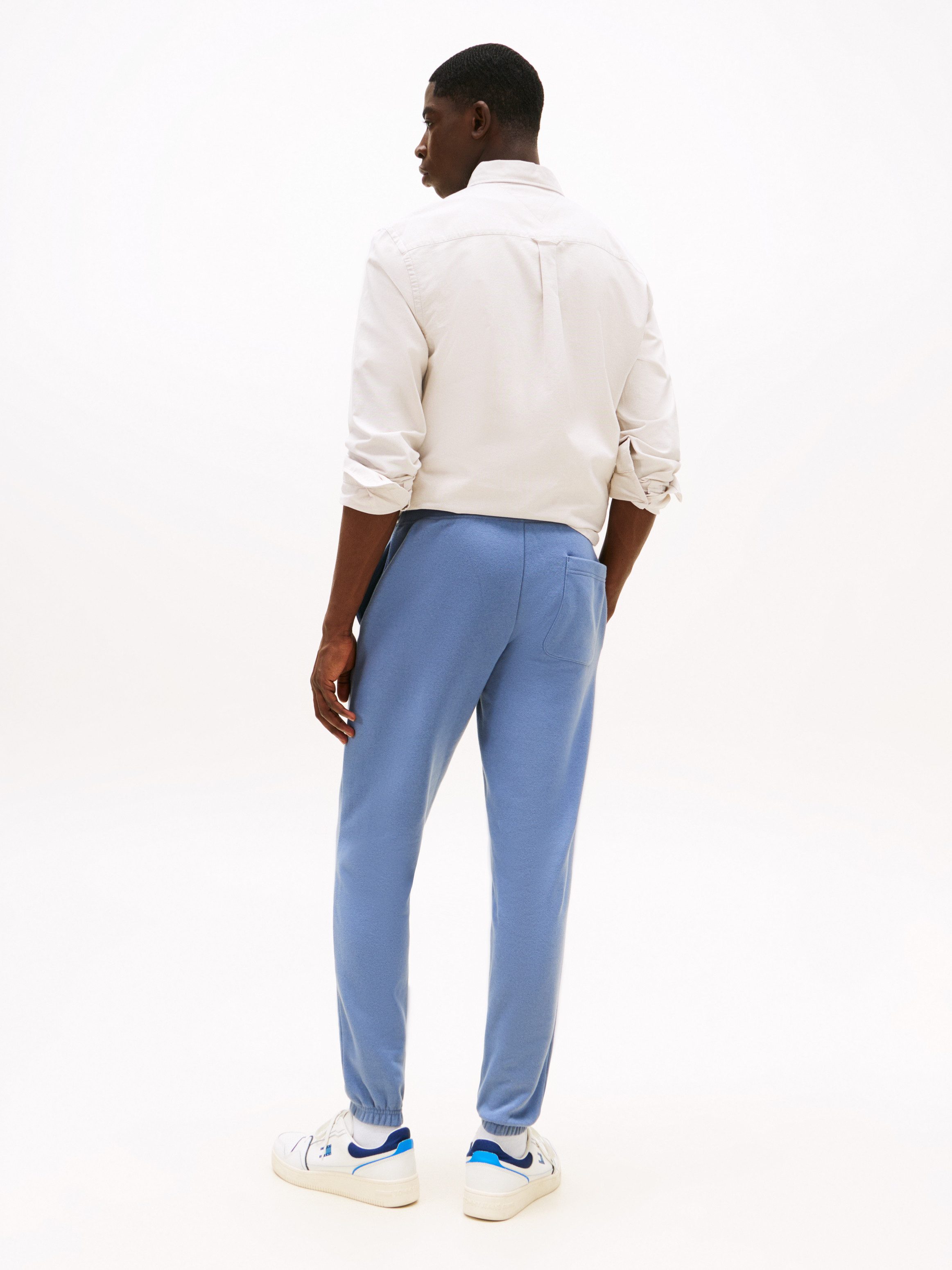 TOMMY JEANS Sweatbroek TJM SLIM S FLAG SWEATPANT