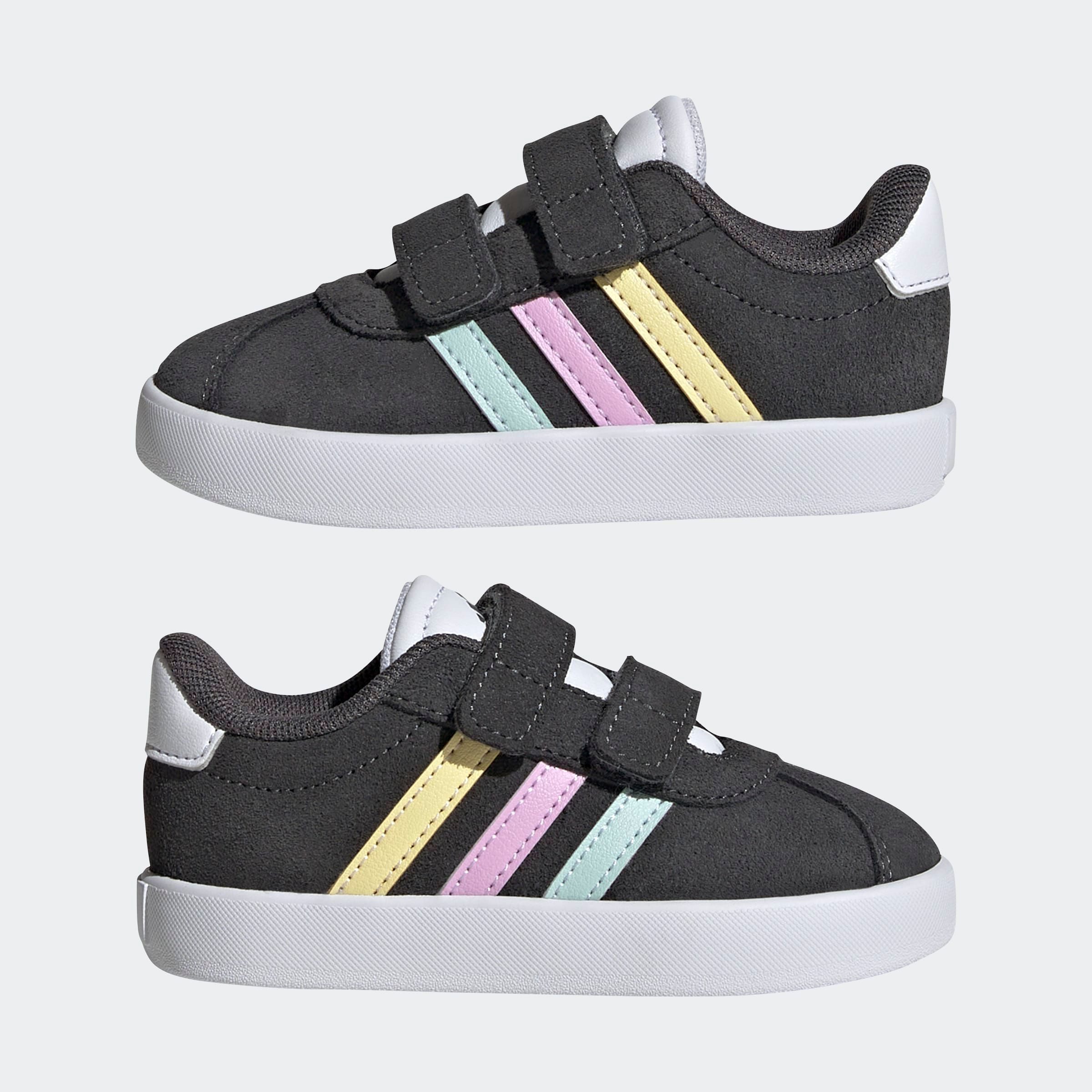 adidas Sportswear Klittenbandschoenen VL COURT 3.0 voor kinderen, geïnspireerd door het ontwerp van de adidas samba