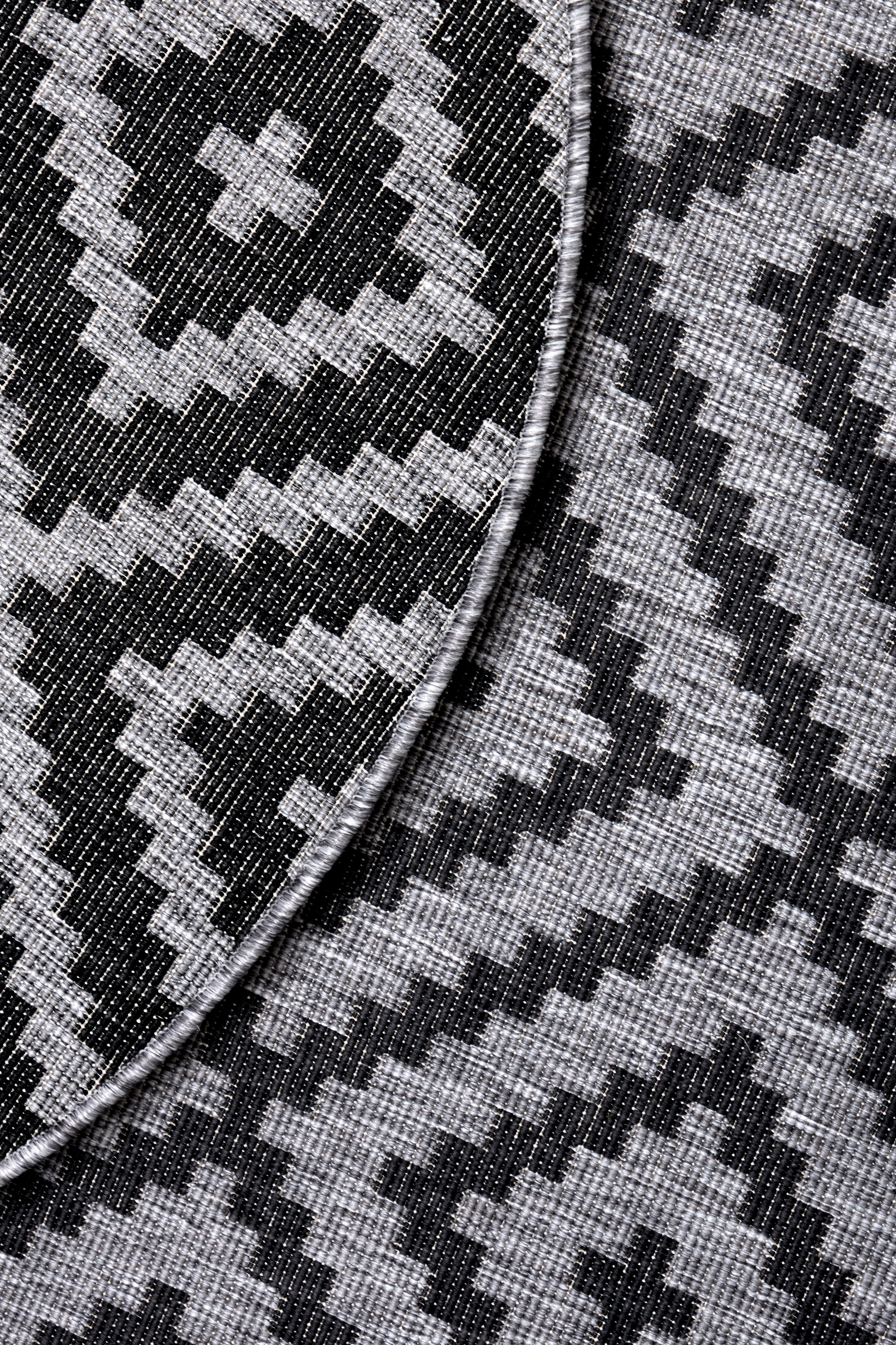 my home Vloerkleed Ronda tweezijdig te gebruiken kleed Sisal-look, platweefsel, in- en outdoor, geometrisch boho design