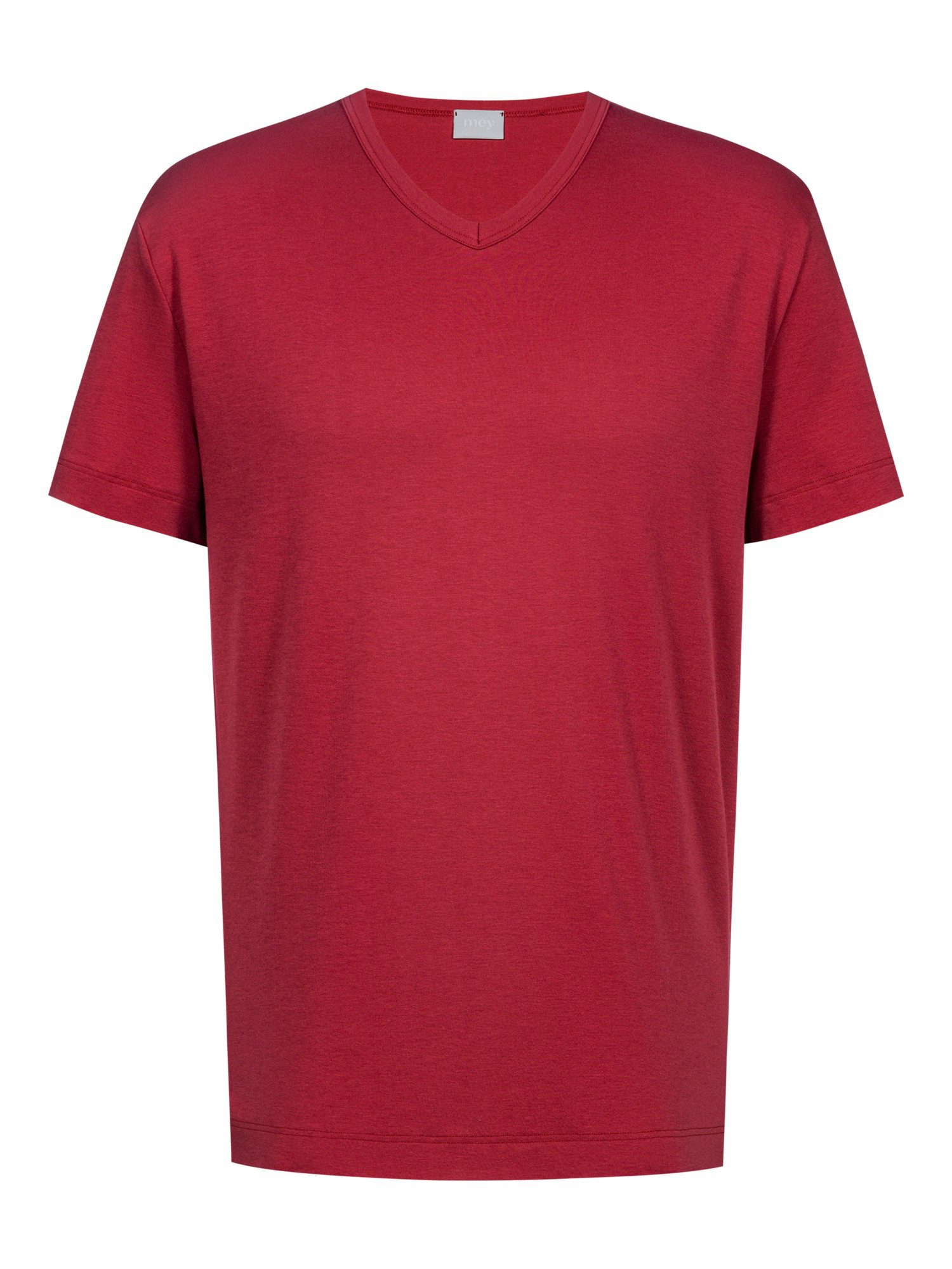 Mey Shirt met V-hals SOLID NIGHT T-shirt van interlock-jersey