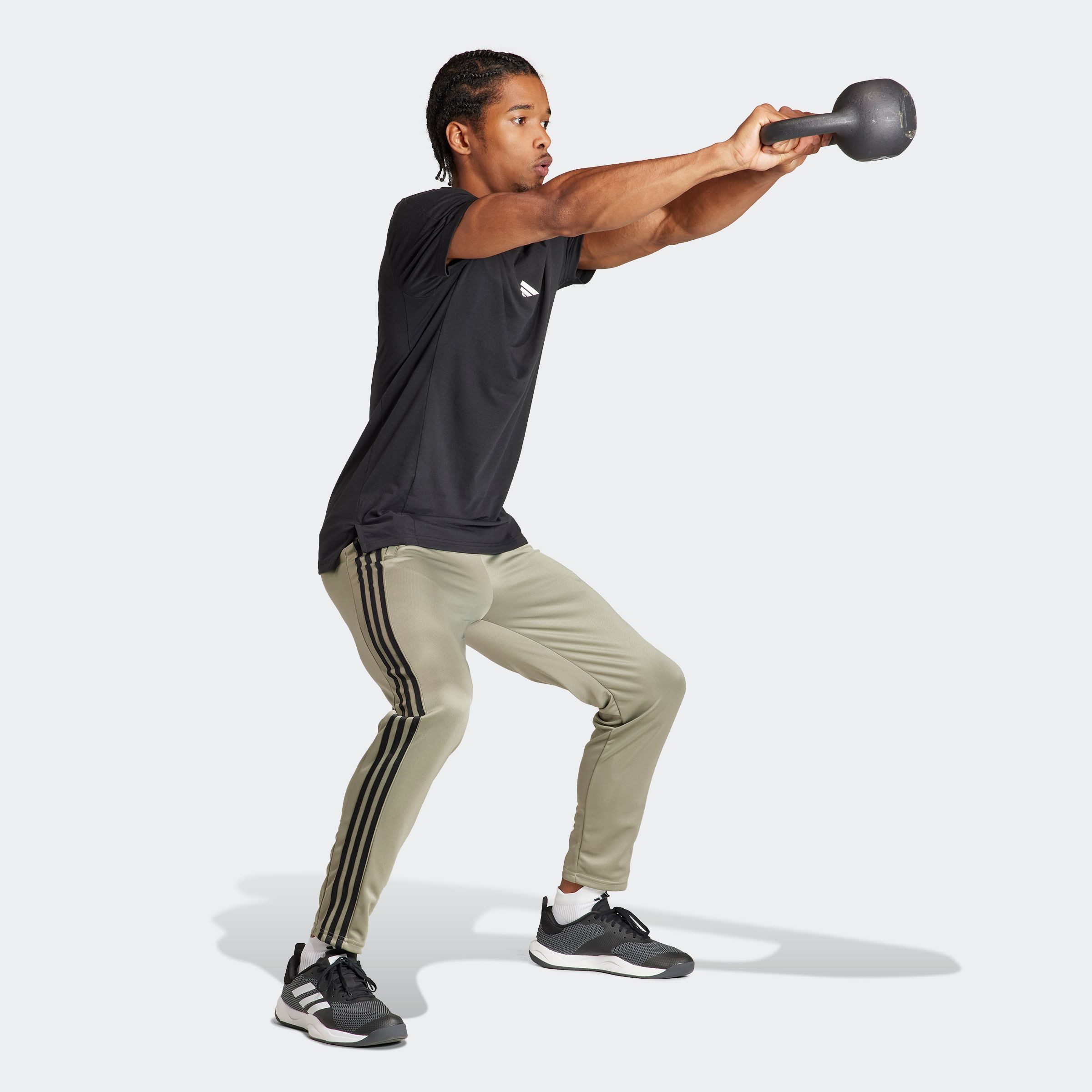 adidas Performance Sportbroek TR-ES BASE 3PT ademende trainingsbroek (1-delig)