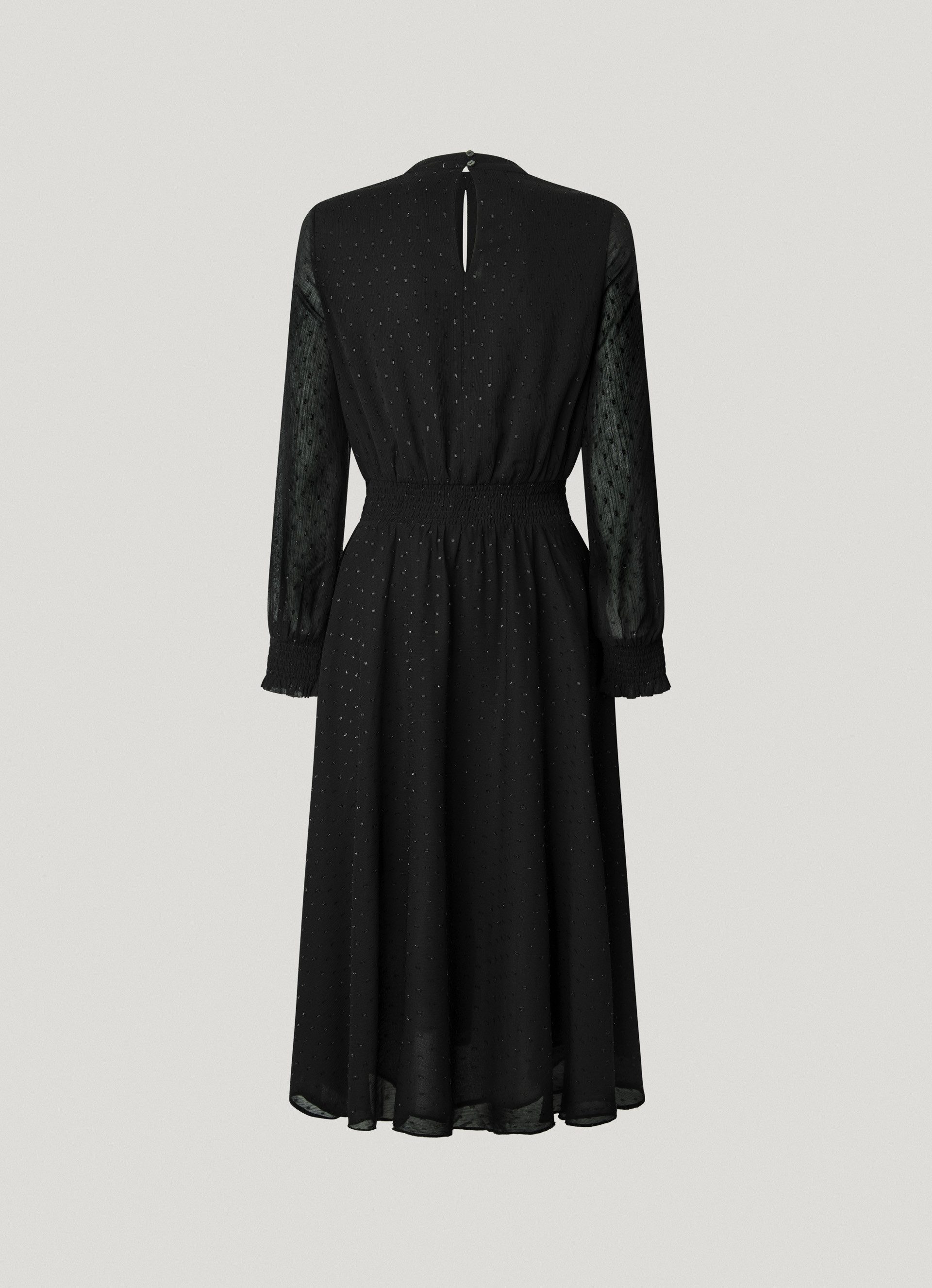 Pepe Jeans Midi-jurk ANUSHKA Uitsnede met splitdetail