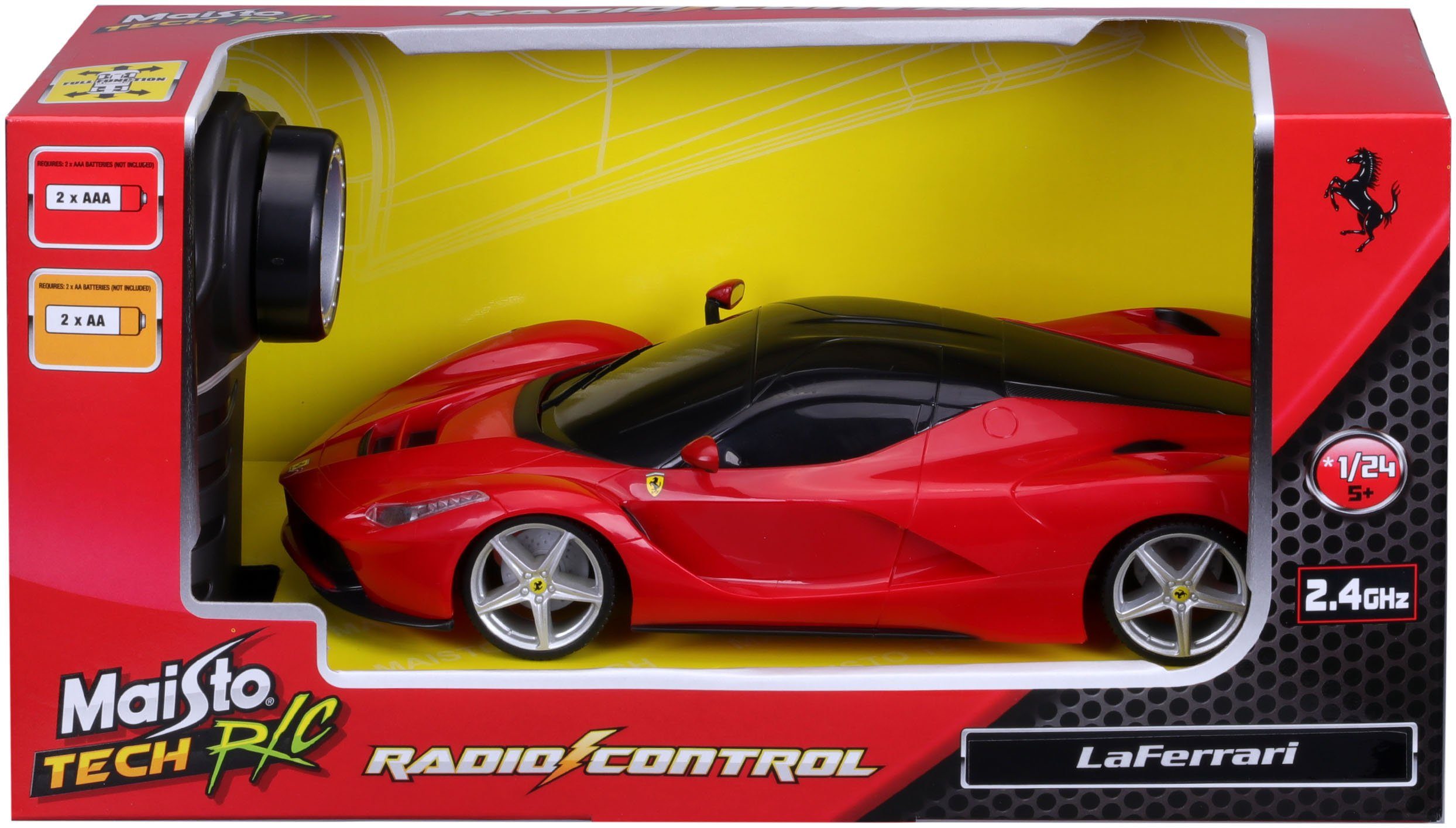 Maisto Tech Radiografisch bestuurbare auto RC Ferrari LaFerrari, rood