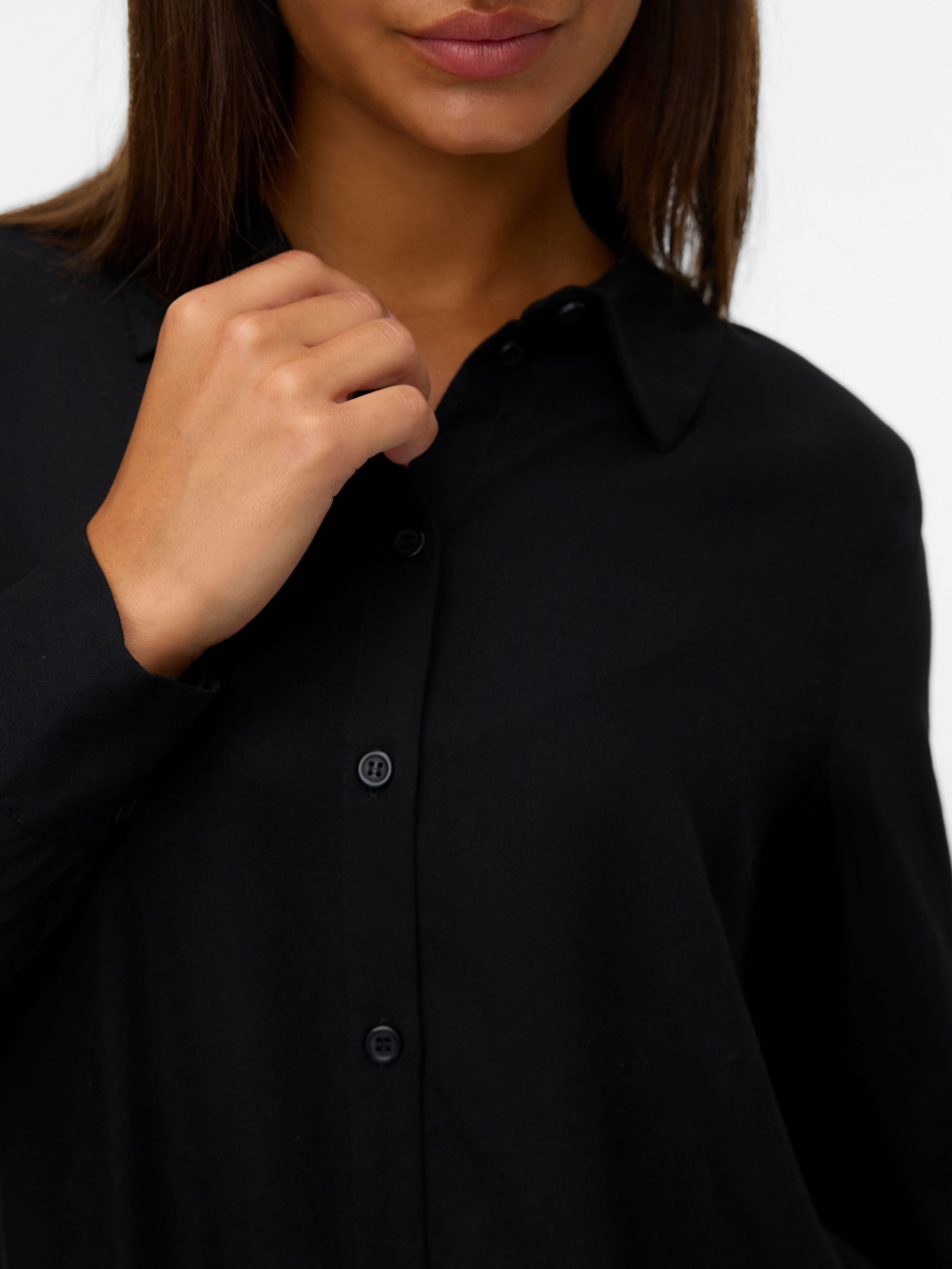 Vero Moda Overhemdblouse VMBUMPY L/S BASIC SHIRT WVN GA NOOS