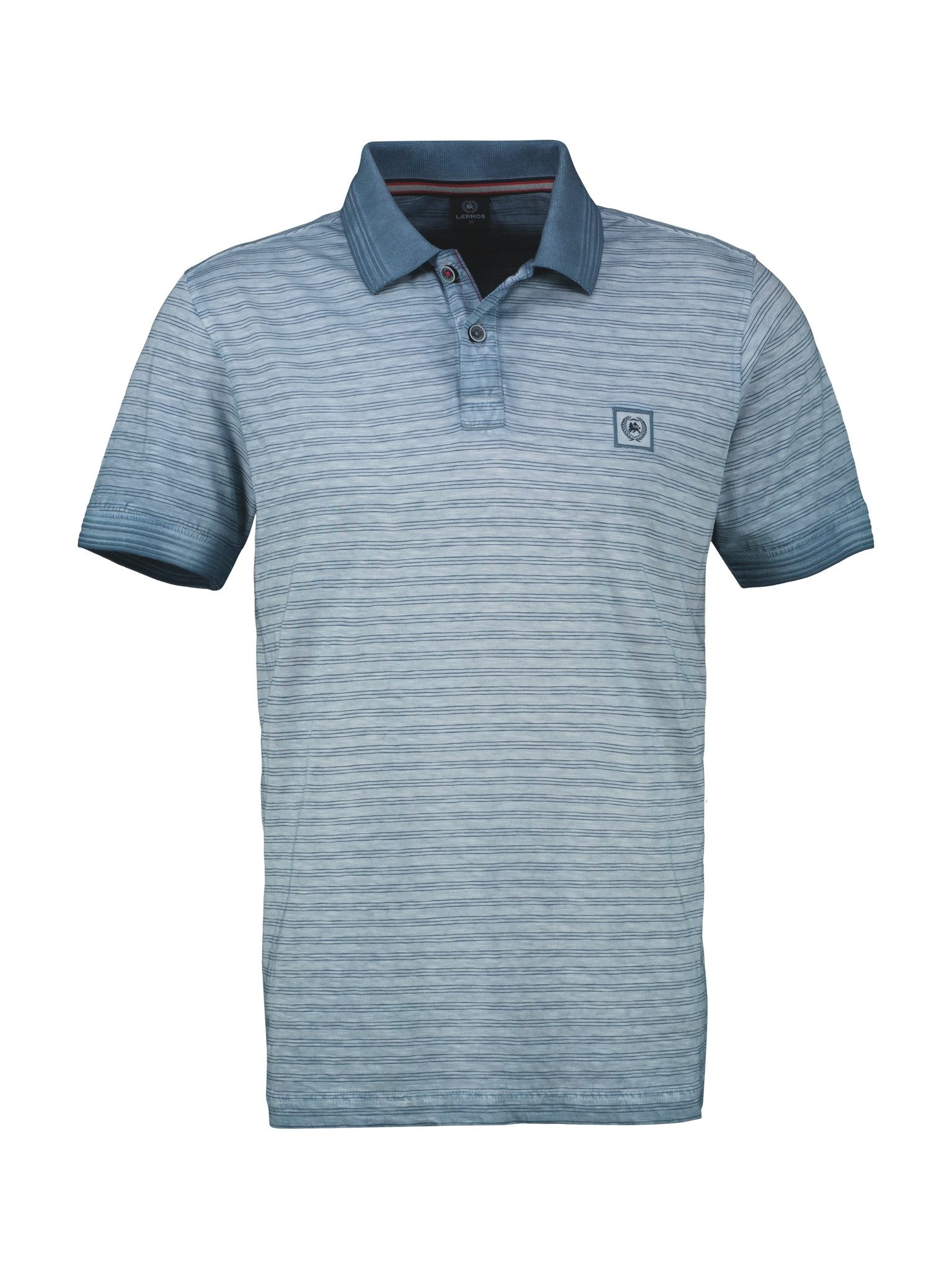 Lerros Poloshirt met geborduurd logo