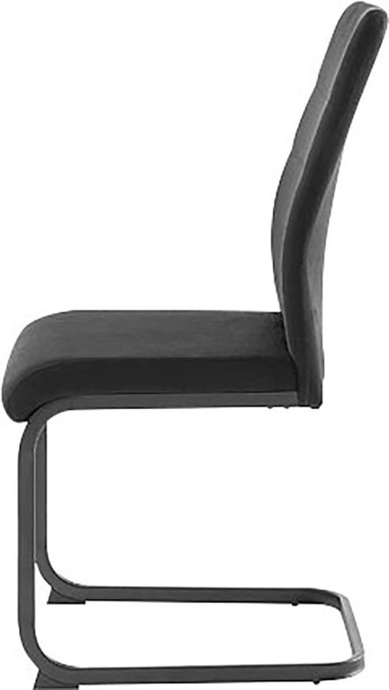MCA furniture Vrijdragende stoel MCA TICINO schommelstoel (4-pack), schommelstoelen, schommelaar, comfortabele zithoogte ca. 48 cm