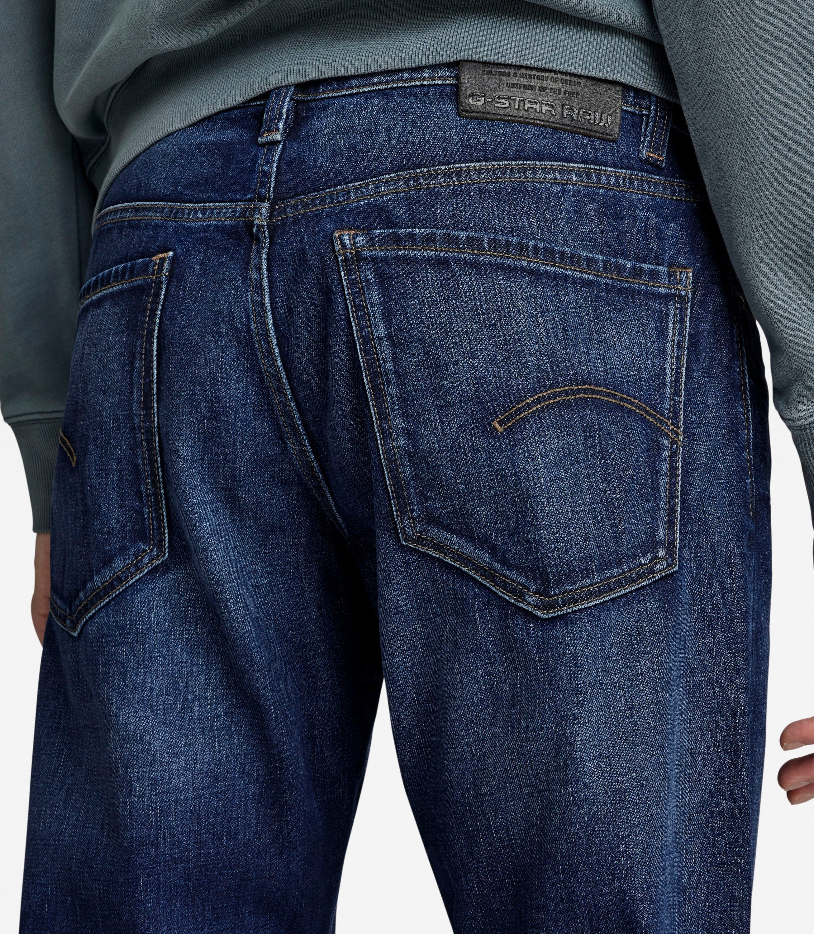 G-Star RAW Straight jeans Mosa Straight met lichte naden