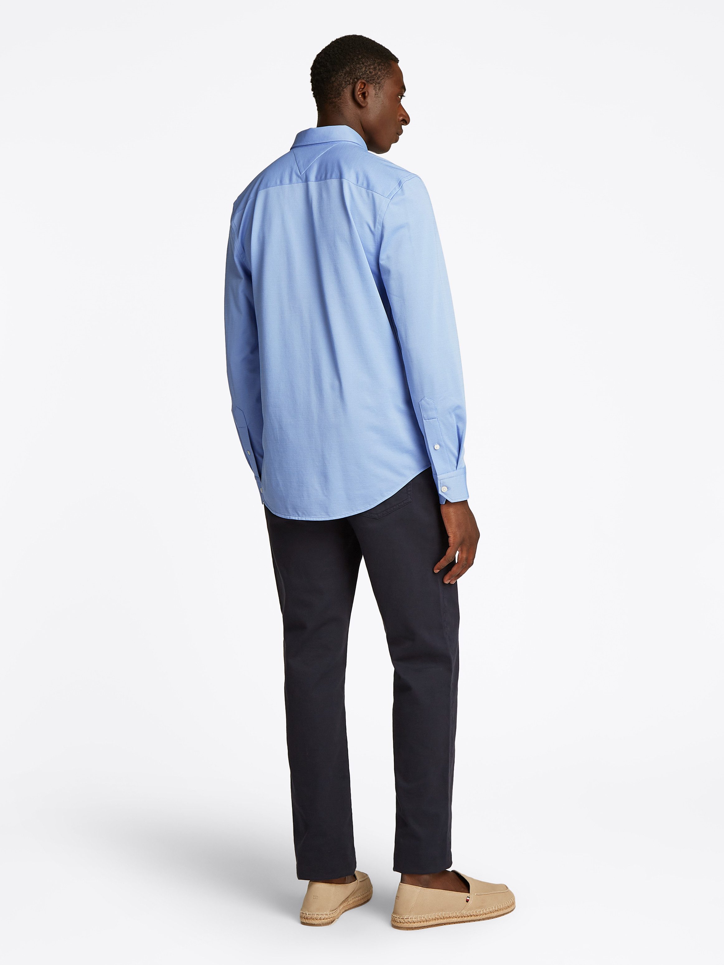 Tommy Hilfiger Overhemd met lange mouwen PERFORMANCE TWO TONE SF SHIRT