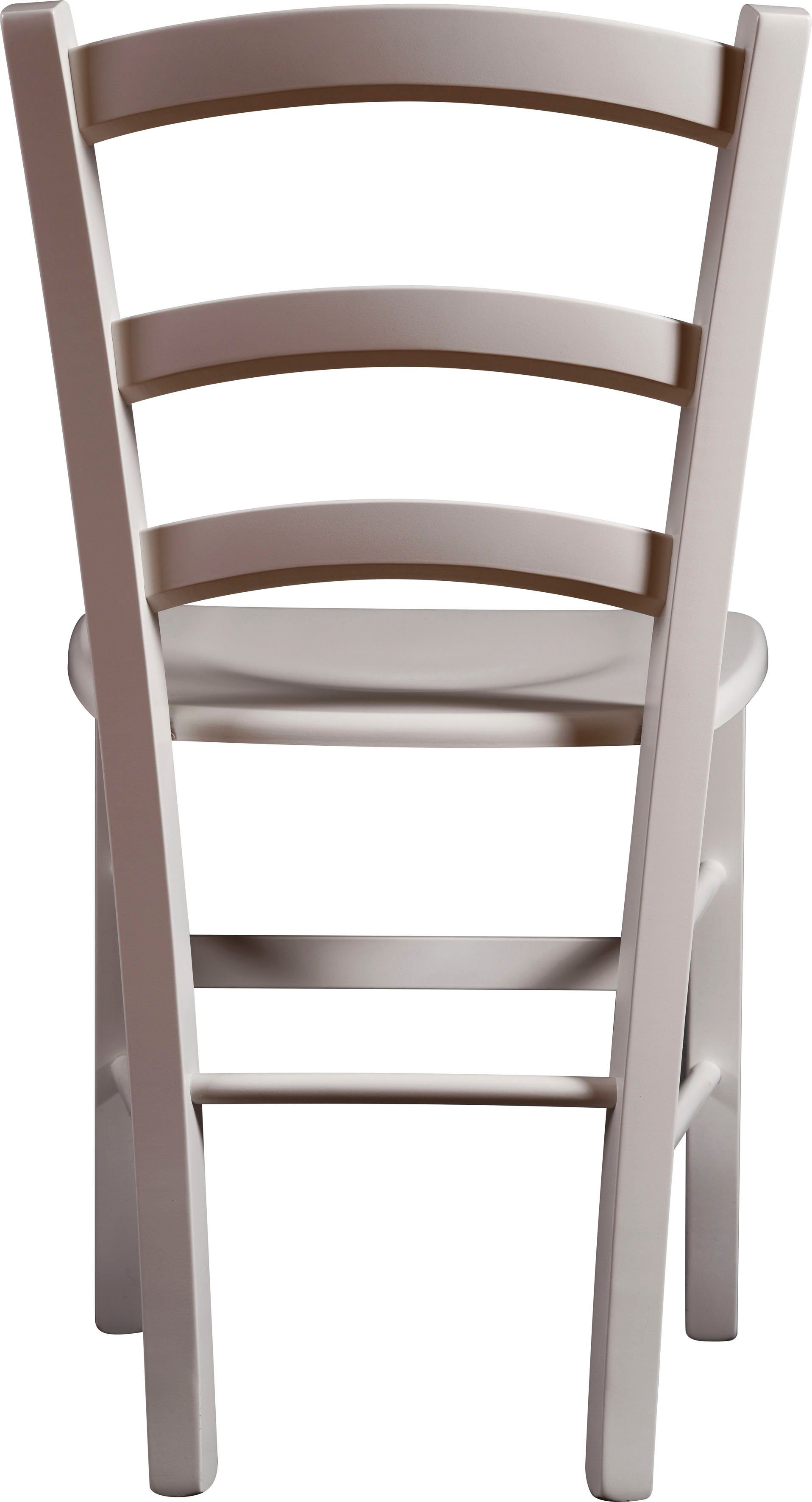 Home affaire Eetkamerstoel Super Paesana van massief beukenhout (set, 2 stuks)
