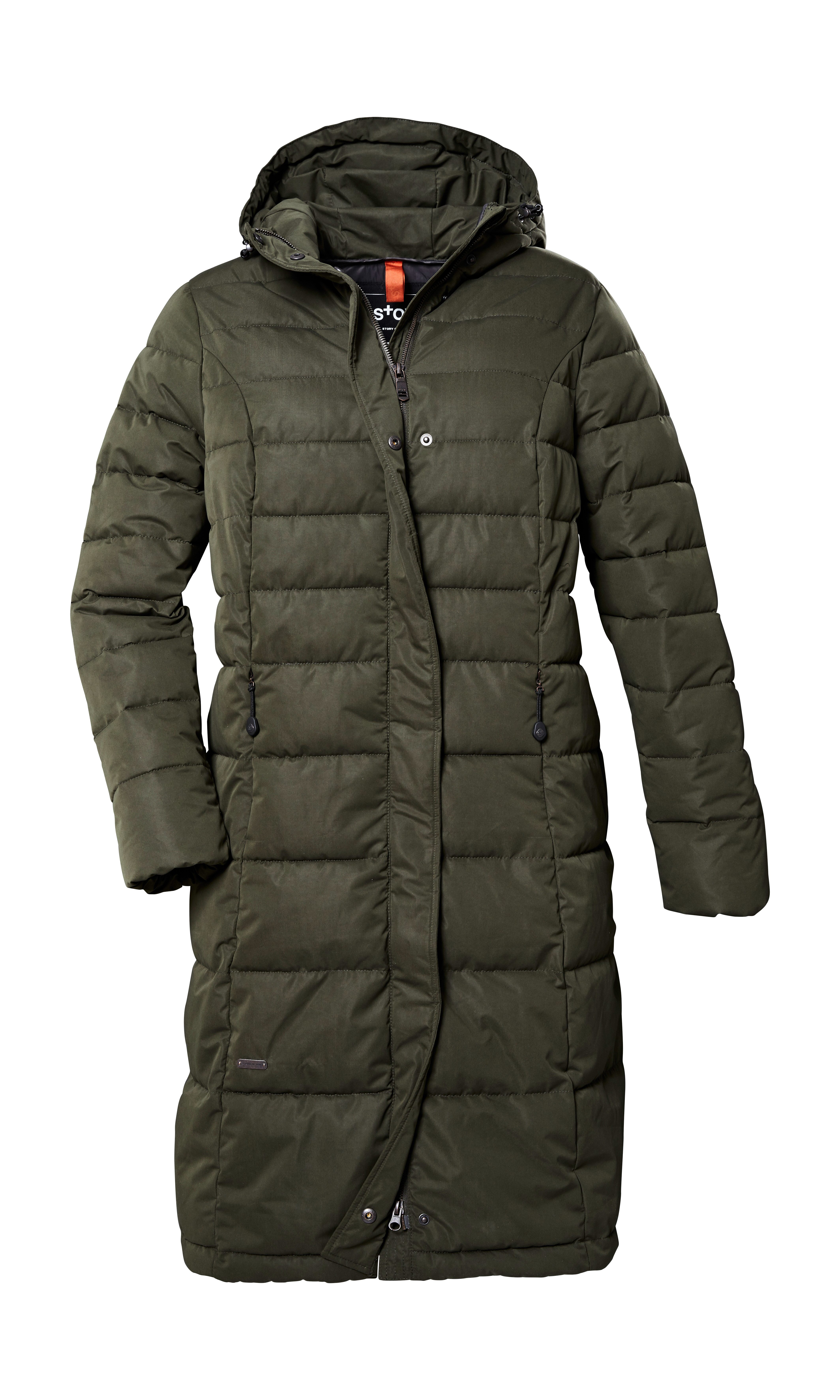 STOY Gewatteerde jas STW 7 WMN QLTD CT ademend, waterafstotende winterjas in grote maten