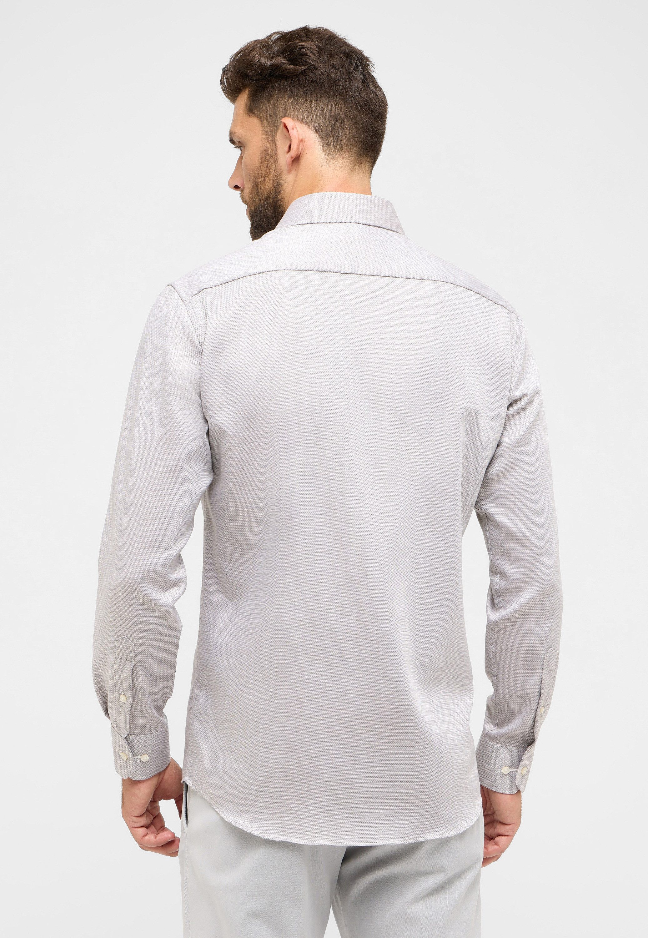 Eterna Overhemd met lange mouwen MODERN FIT NON IRON (strijkvrij)
