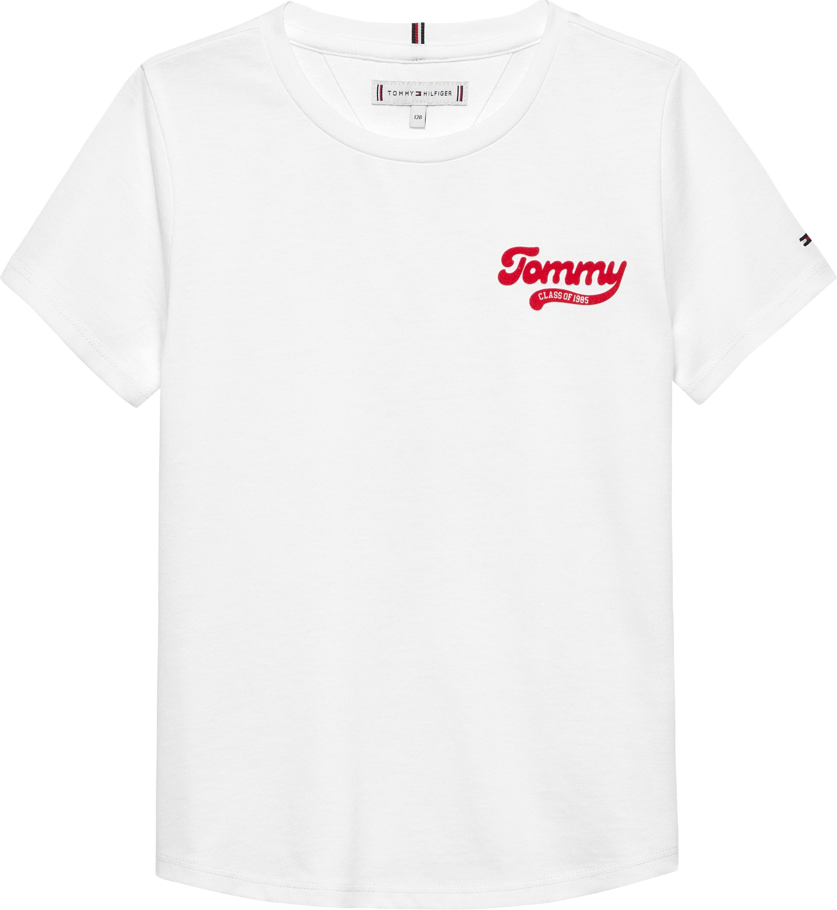 Tommy Hilfiger T-shirt TOMMY GRAPHIC FLOCK TEE S/S